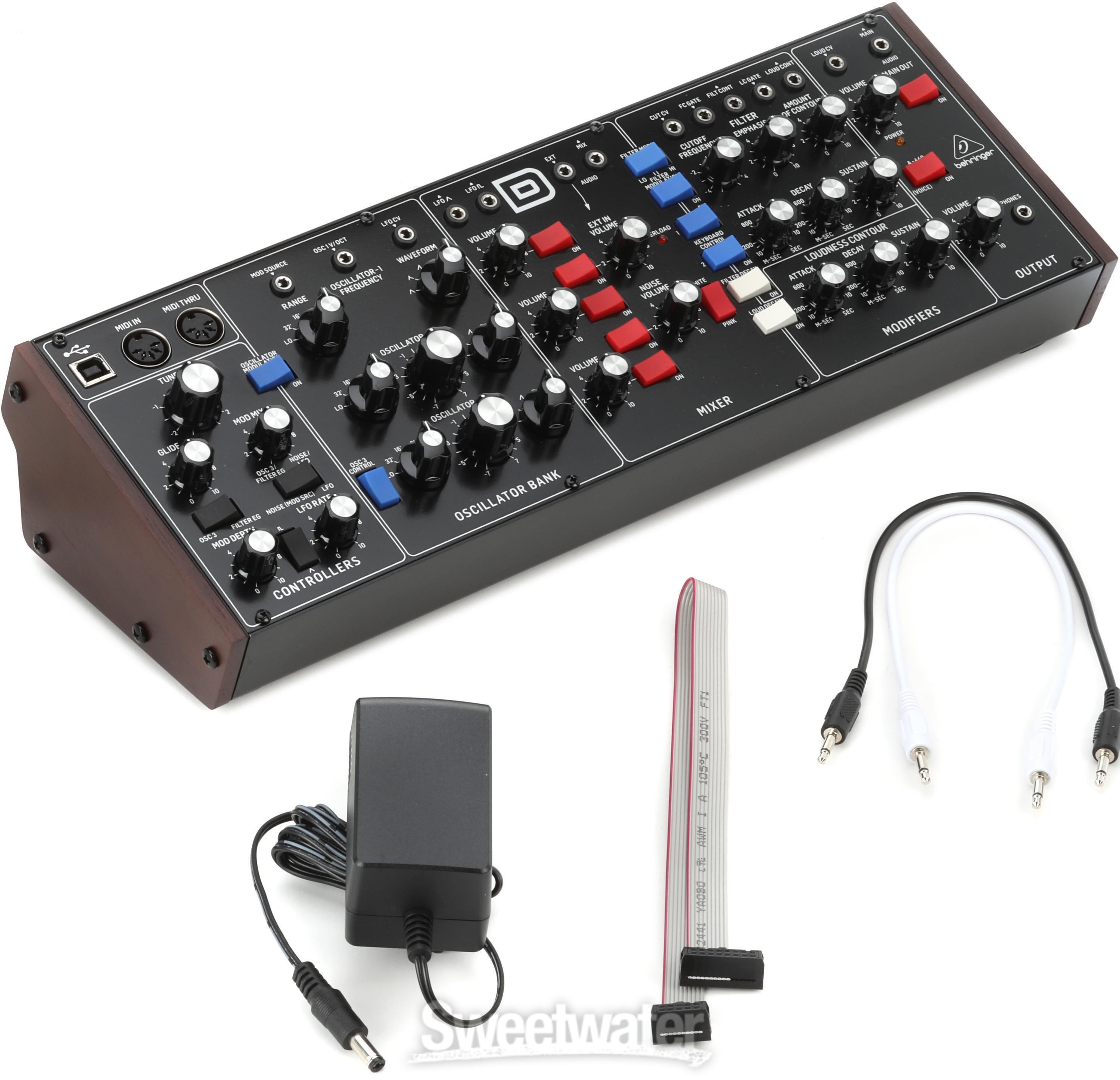 鍵盤楽器 Behringer Model D mini moog clone VERY Cool: Behringer Model D Minimoog Clone with Keyboard