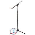 Photo of K&M 210/8 Microphone Stand with Telescoping Boom (2 Pack) - Black