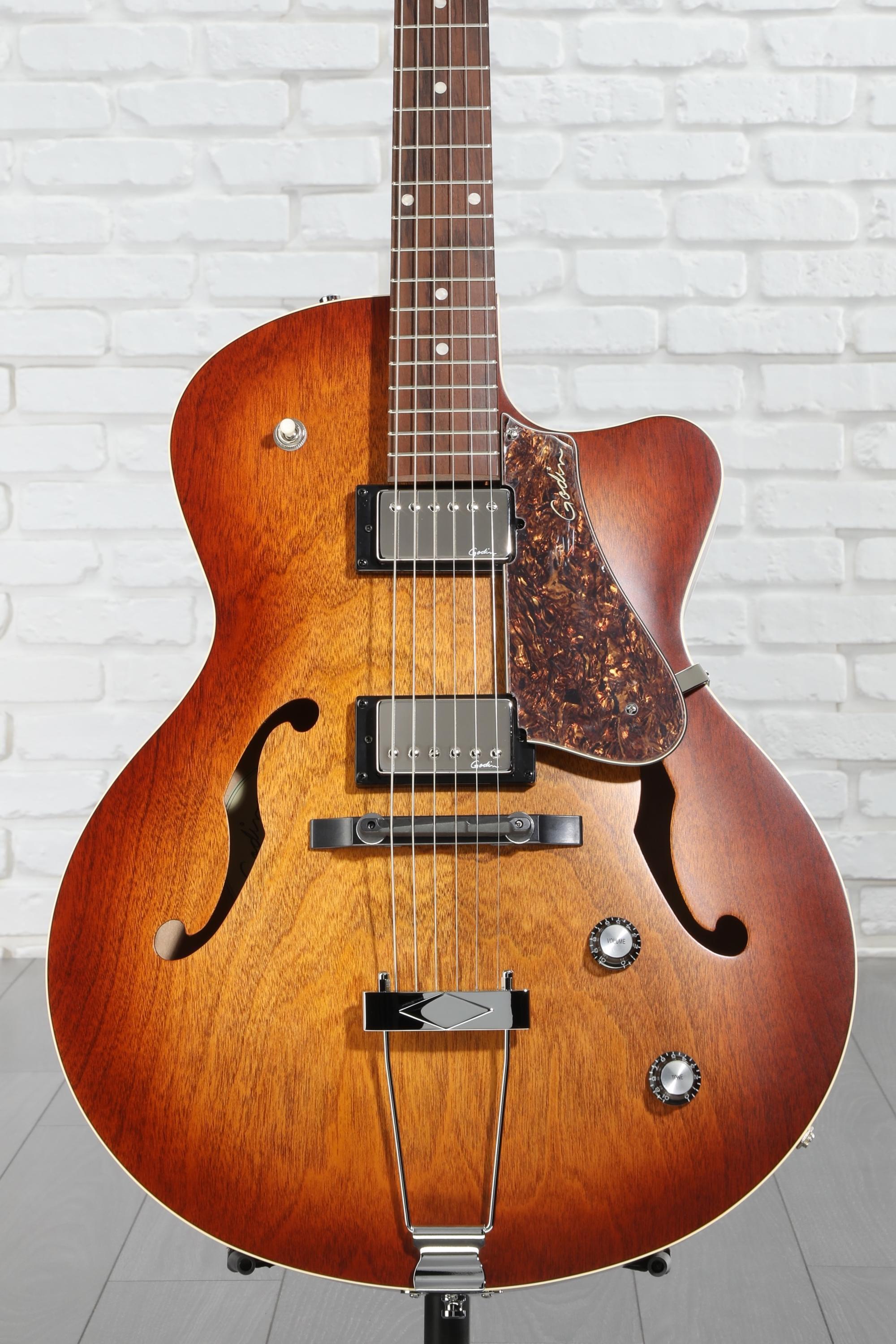 Godin 5th avenue KingpinⅡ cw 5th Avenue CW Kingpin II Vintage Burst | Godin Guitars