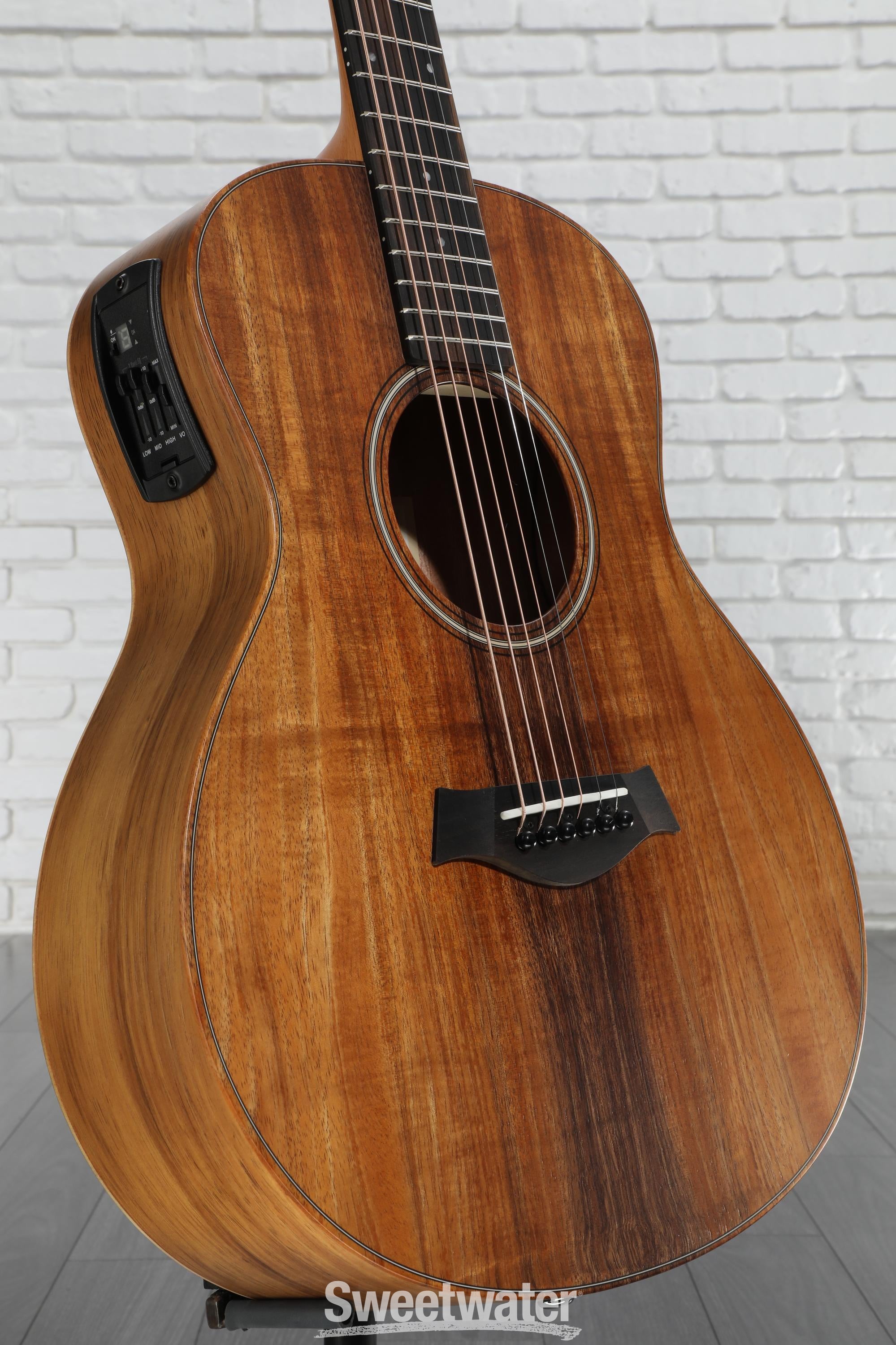 Taylor GS Mini-e Koa Acoustic-electric Guitar - Natural | Sweetwater