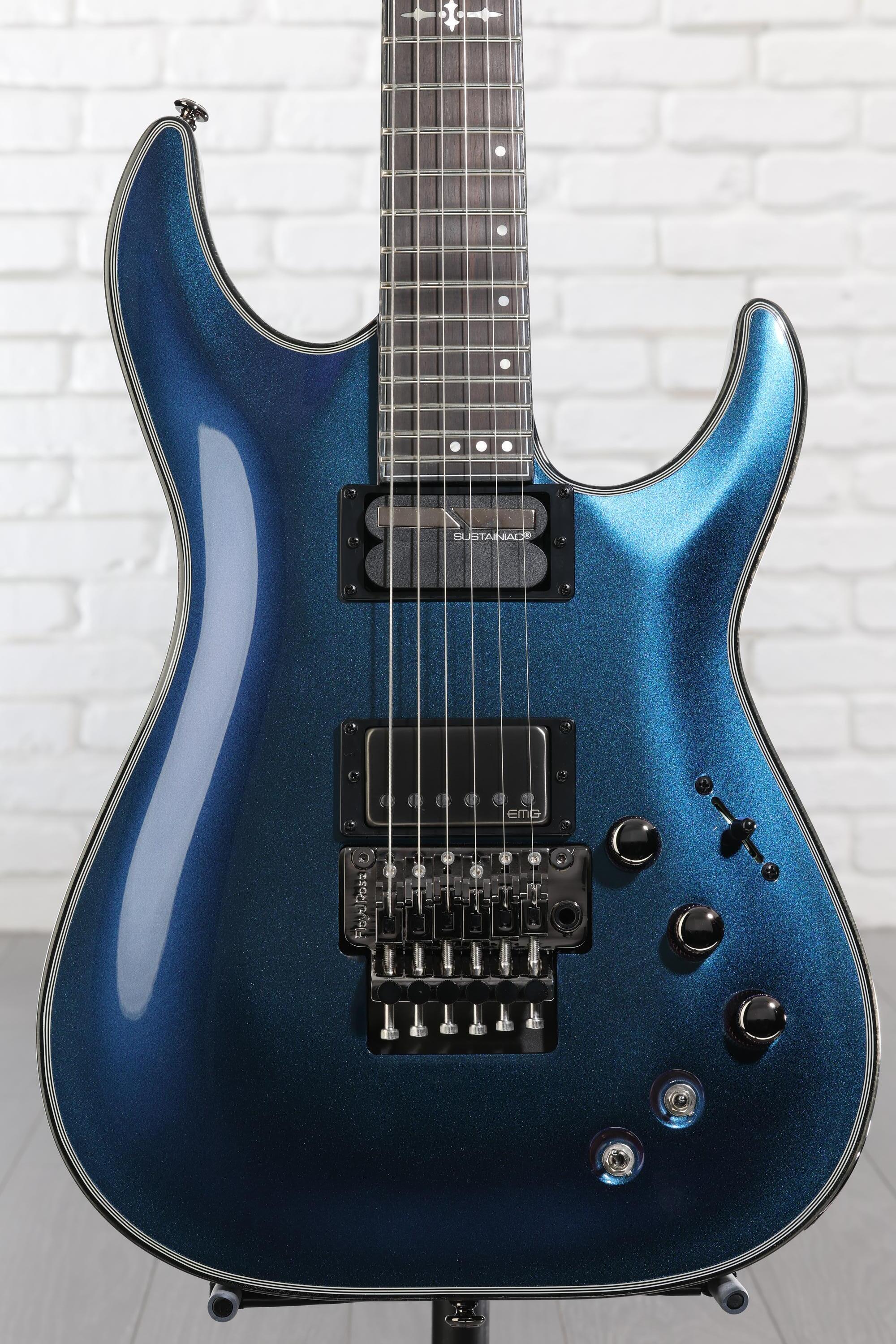 Schecter Hellraiser Hybrid C-1 FR-S Electric Guitar - Ultra Violet