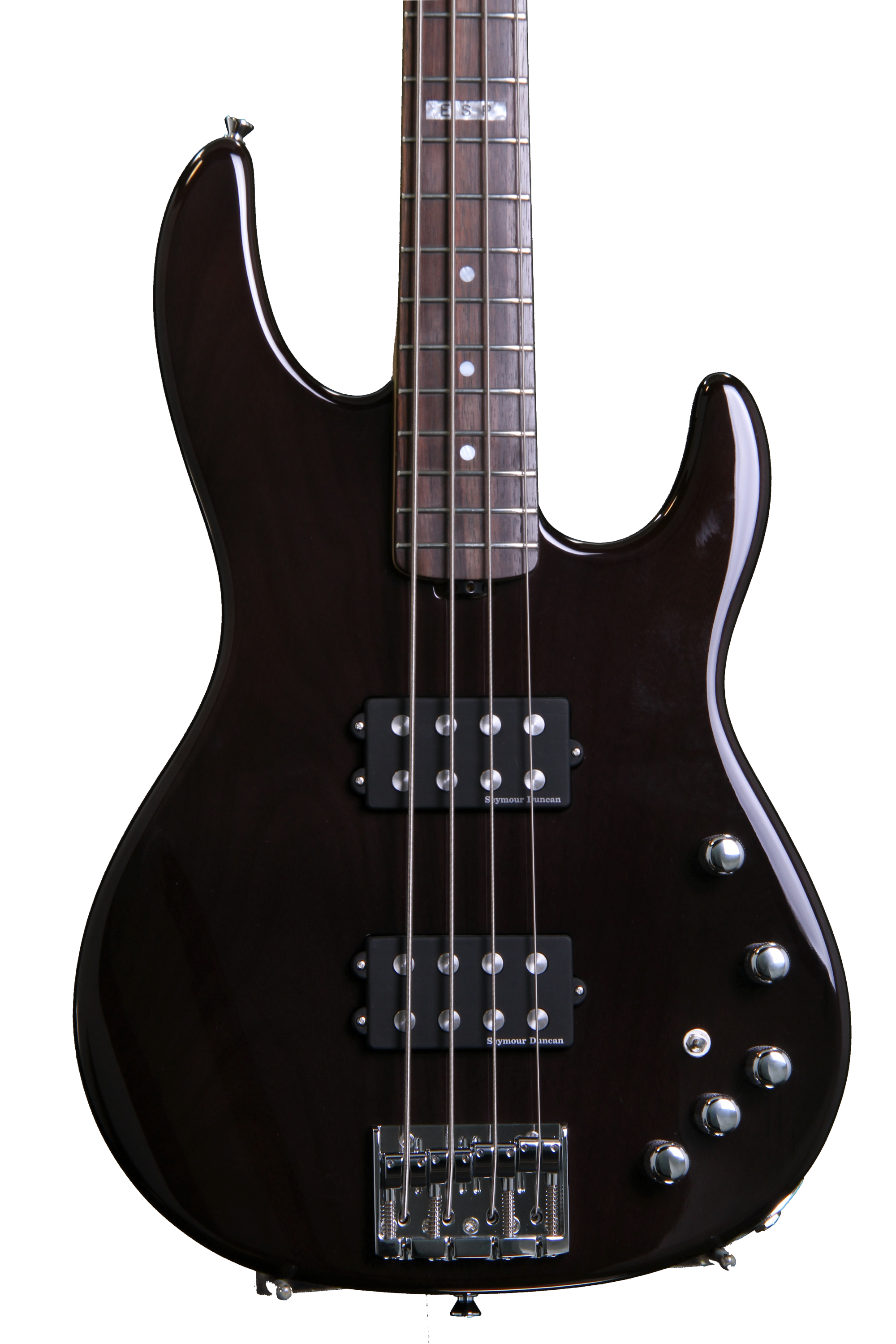 ESP E-II AP-4 Bass - See Through Black | Sweetwater