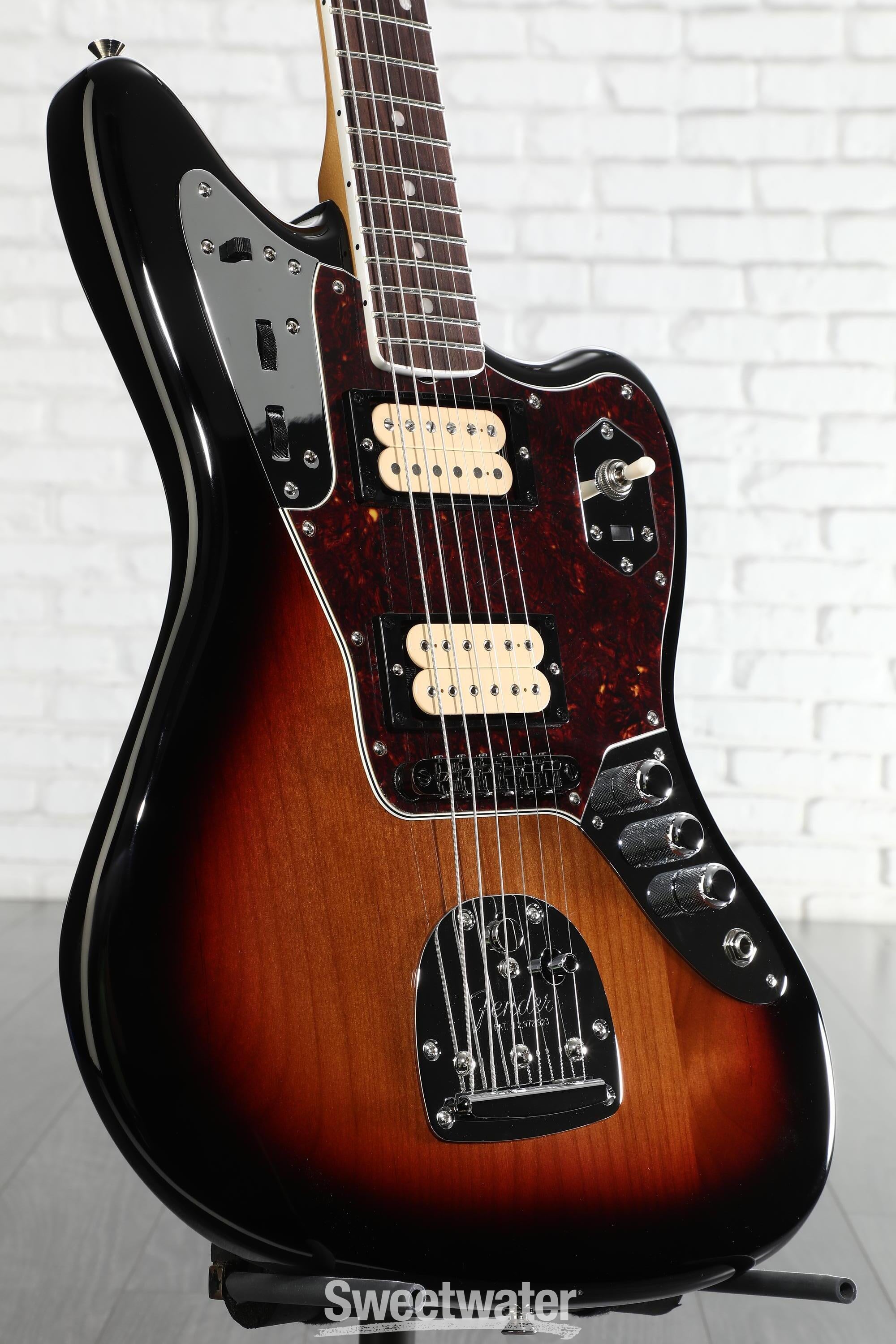 Photo of Fender Kurt Cobain Jaguar Electric Guitar - 3-Tone Sunburst
