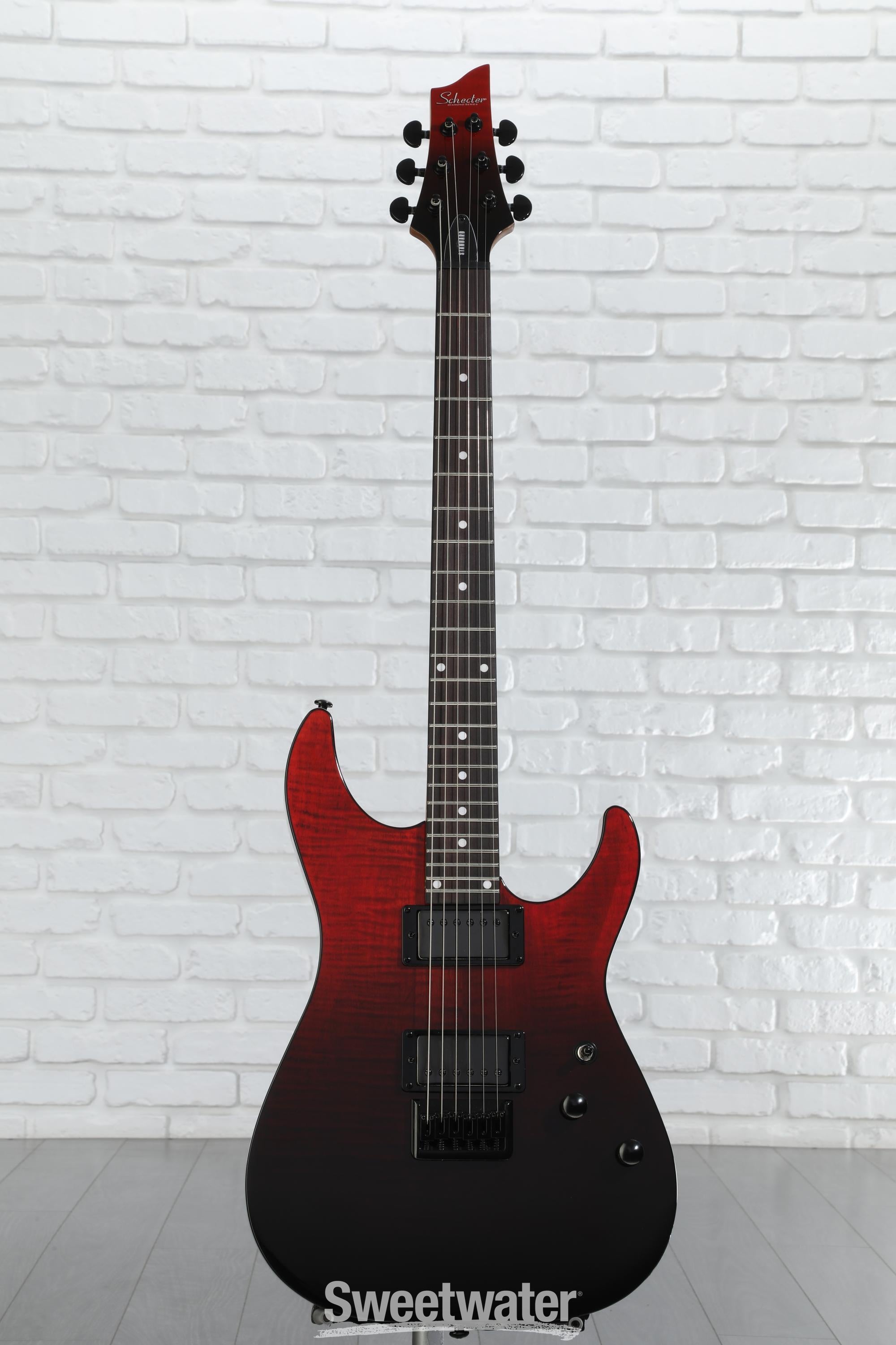 Schecter C-1 Standard Electric Guitar - Blood Burst