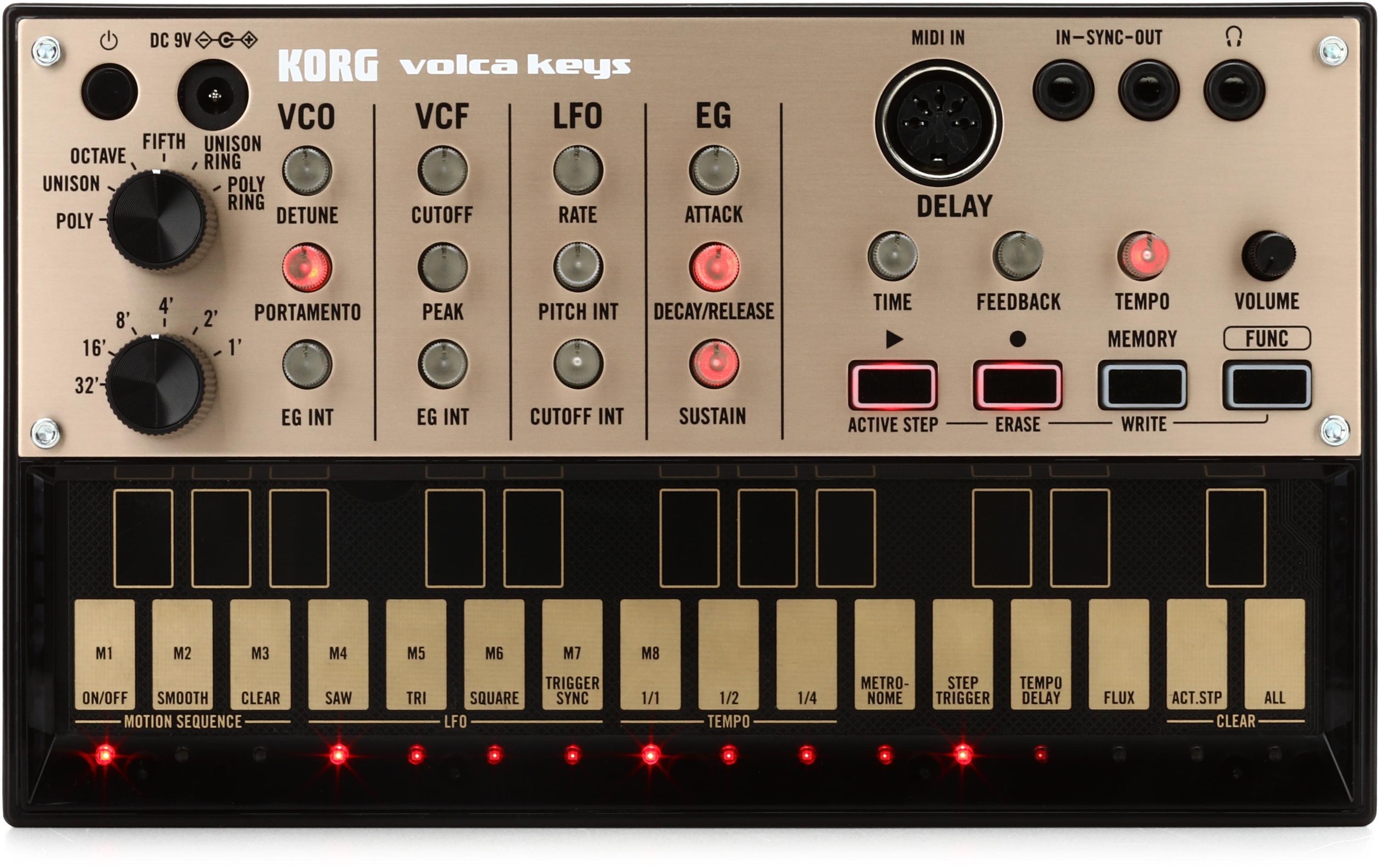 Korg Volca Keys Analog Loop Synthesizer | Sweetwater