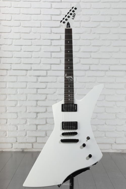 ESP LTD James Hetfield Signature Snakebyte Snow White Reviews