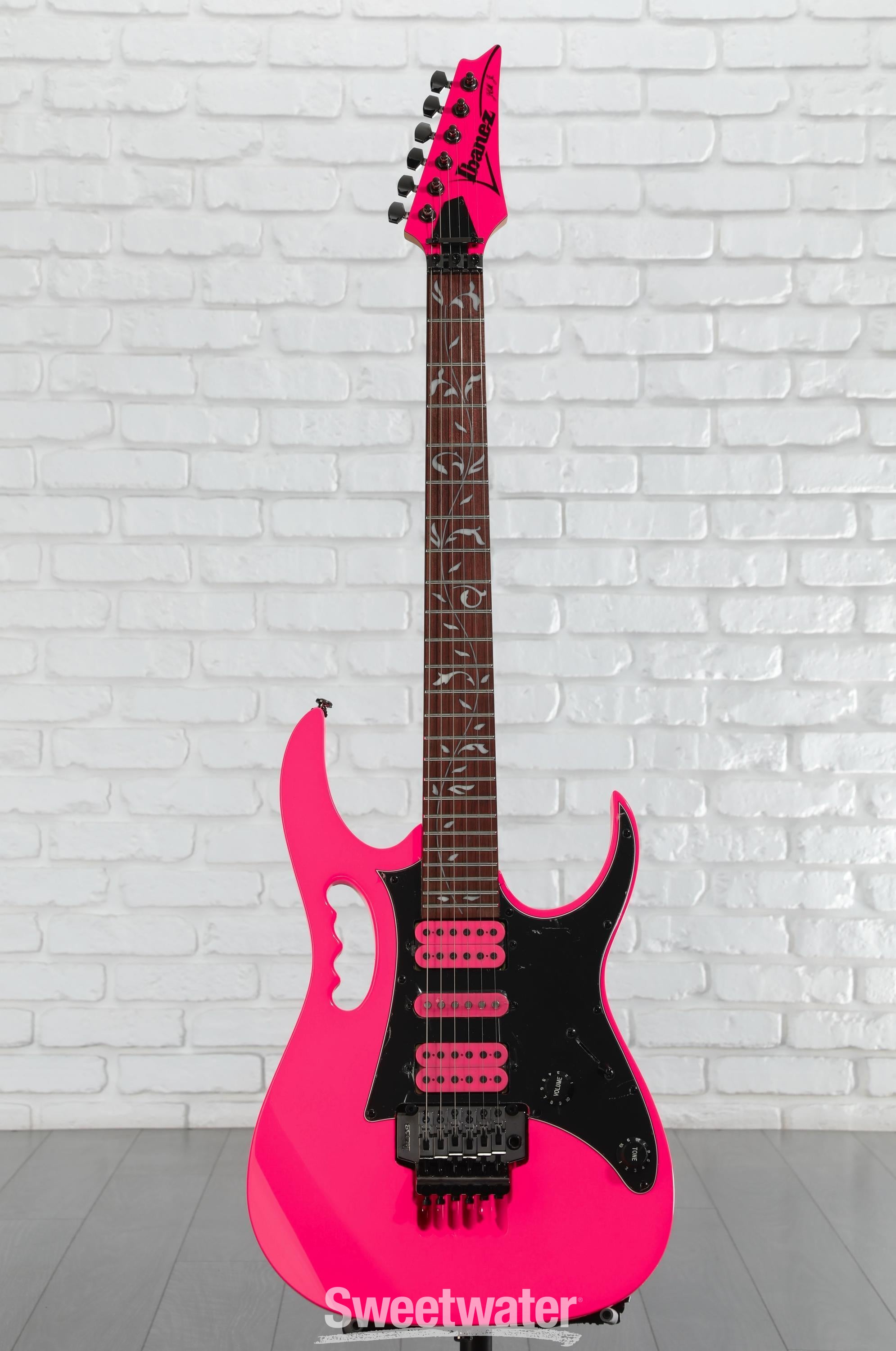Ibanez Steve Vai Signature JEMJRSP - Pink Reviews | Sweetwater