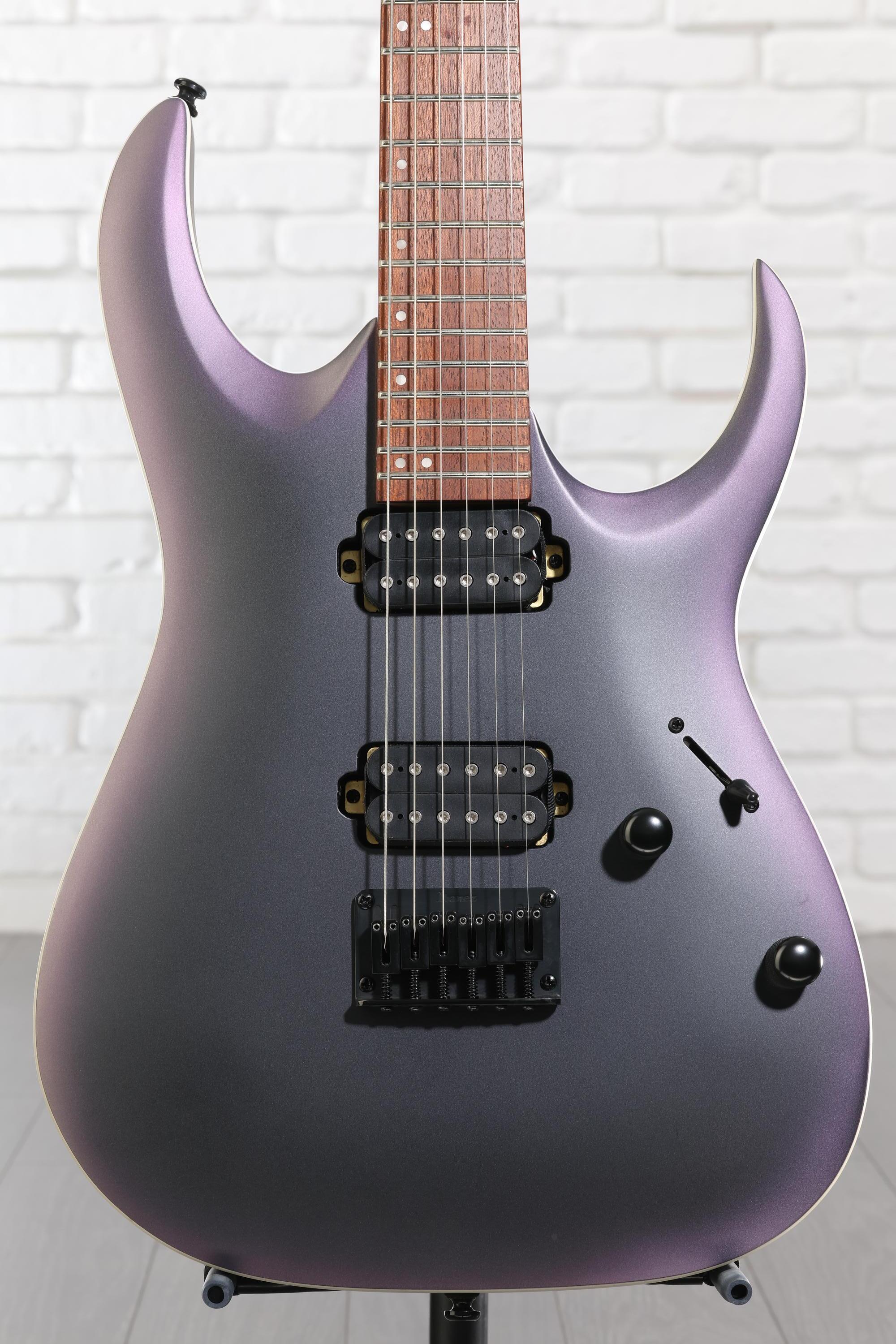 Ibanez Standard RGA42EX Electric Guitar - Black Aurora Burst Matte