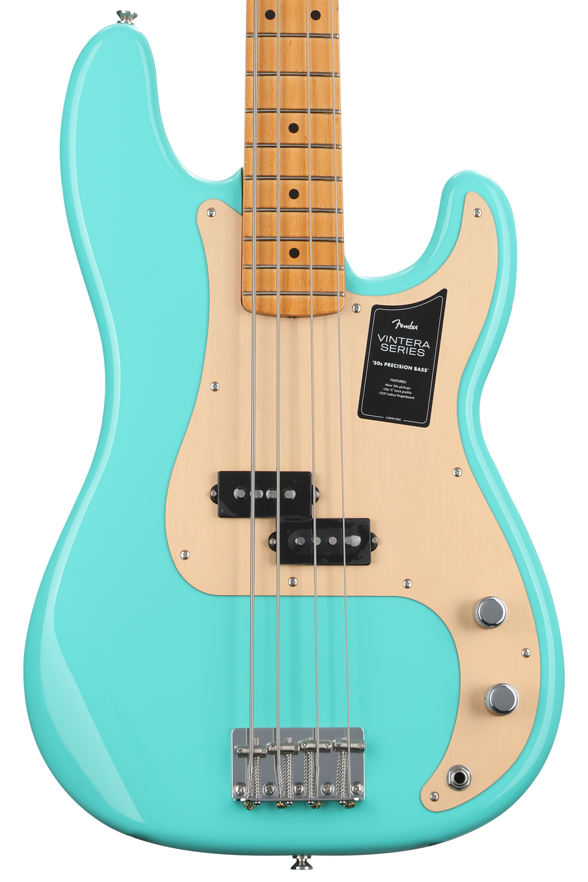 Fender Vintera '50s Precision Bass - Sea Foam Green | Sweetwater