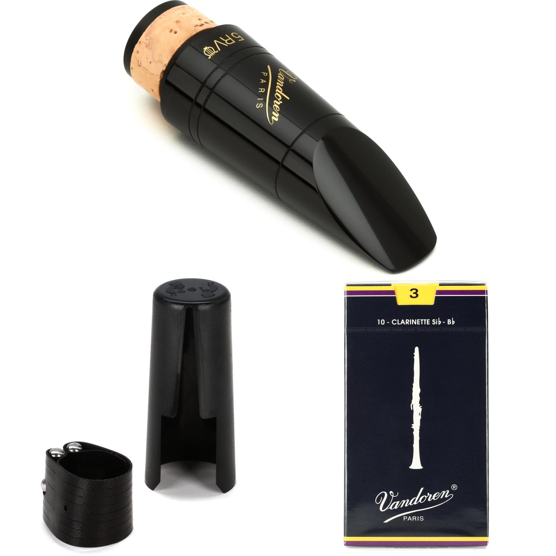 Vandoren CM302 5RV Lyre Series Bb Mouthpiece, Ligature, and