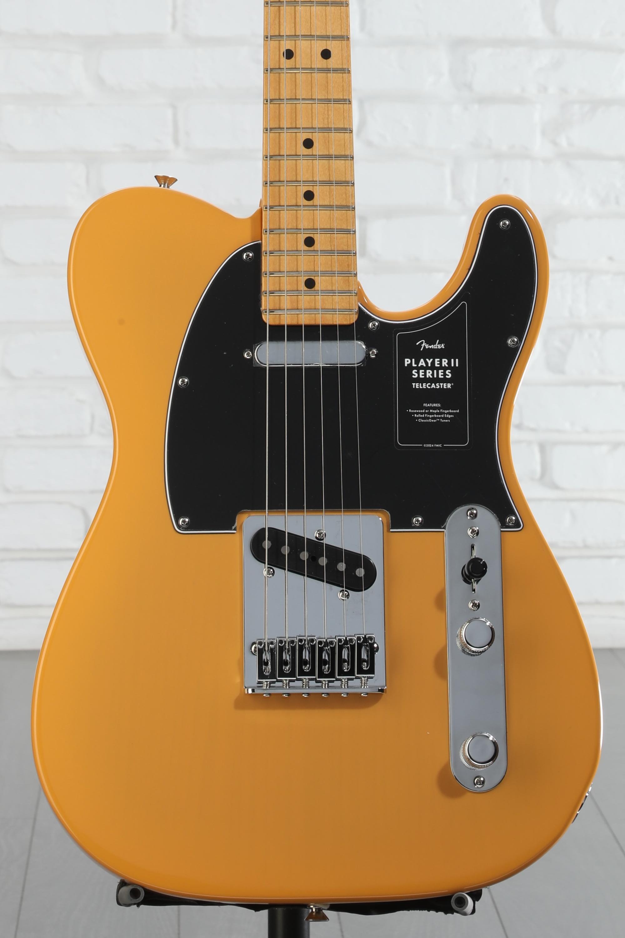 ギター Fender Player II Telecaster Butterscotch Amazon.com: Fender Player II Telecaster Electric Guitar