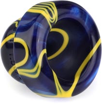 Product Image - This Item - Pickett Acrylic Trumpet Mouthpiece Top - 1.5C, Thunderbolt Swirl