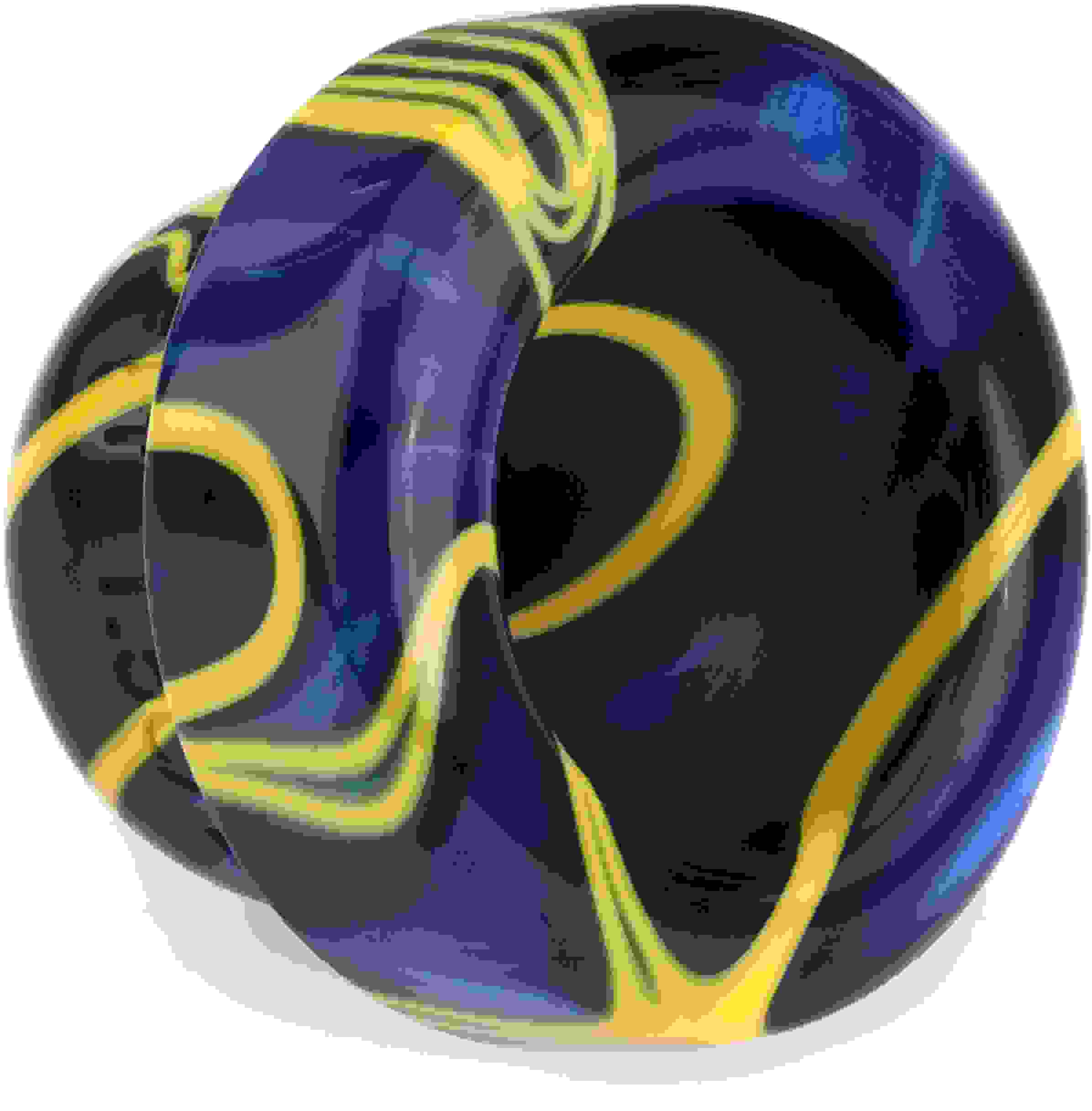 Pickett Acrylic Trumpet Mouthpiece Top - 1.5C, Thunderbolt Swirl