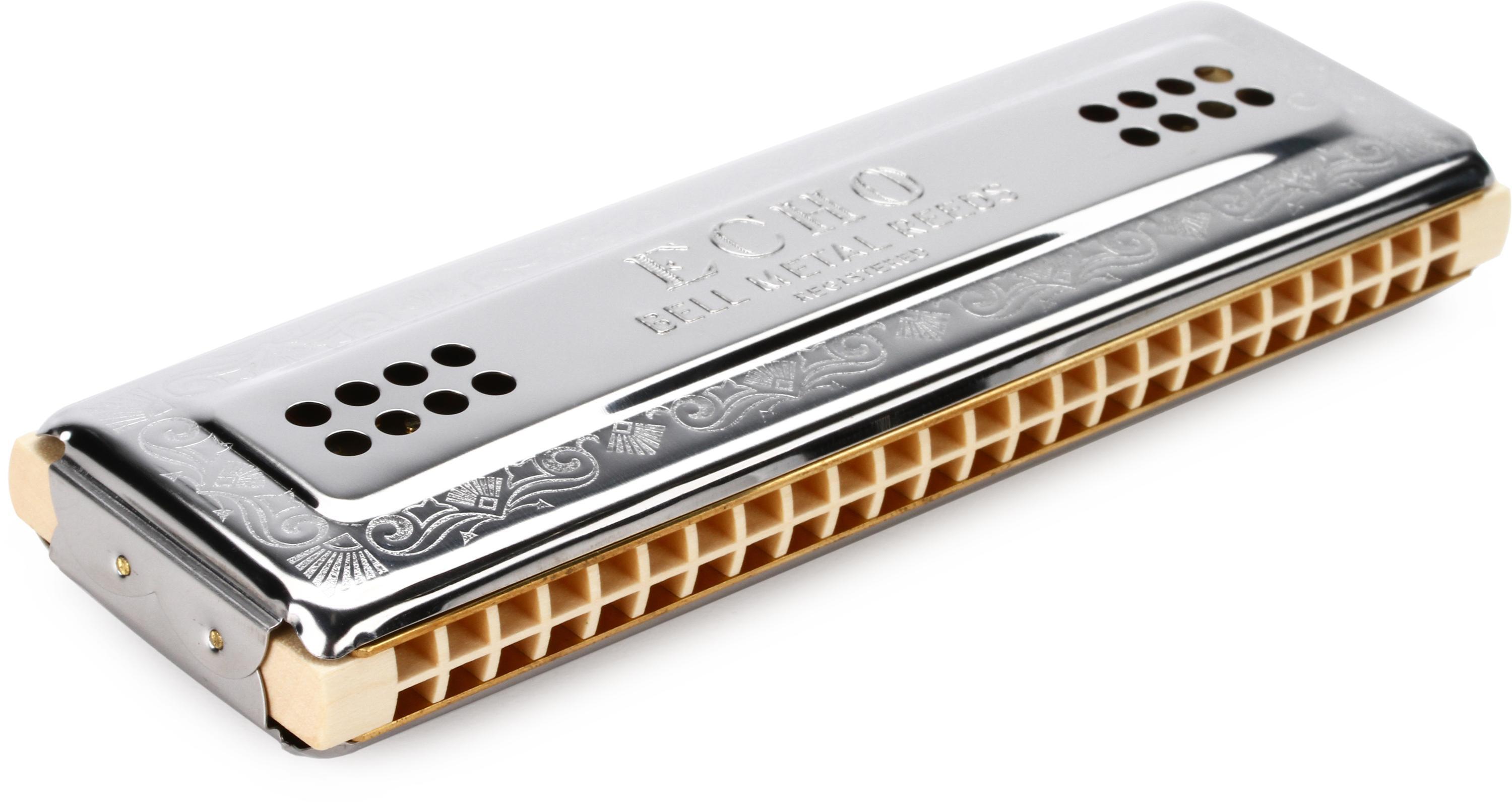 Hohner Echo Harp 2x48 Harmonica Key of C/G Sweetwater