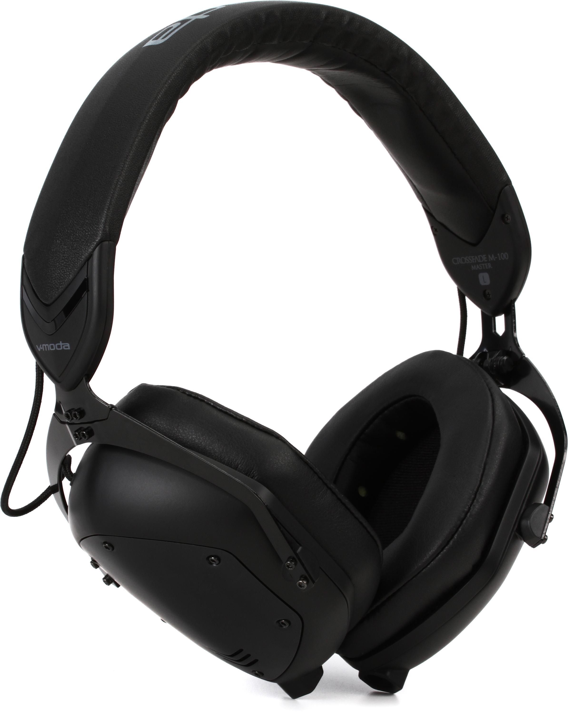 V-Moda Crossfade M-100 Master Hi-Res Headphones - Matte Black 