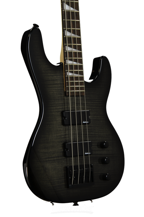 Jackson JS2 Concert Bass - Transparent Black | Sweetwater
