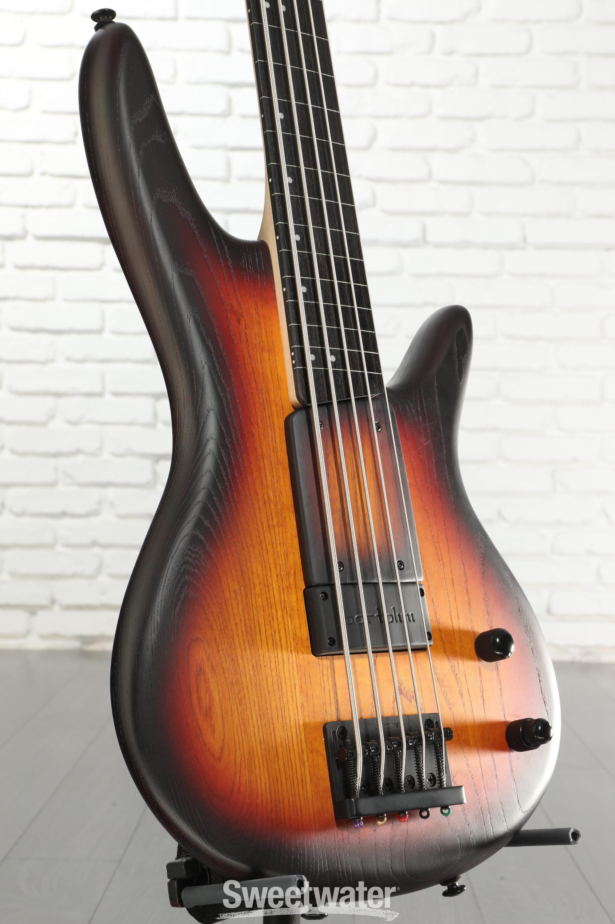 Ibanez Gary Willis Signature GWB205 Fretless Bass Guitar - Tequila