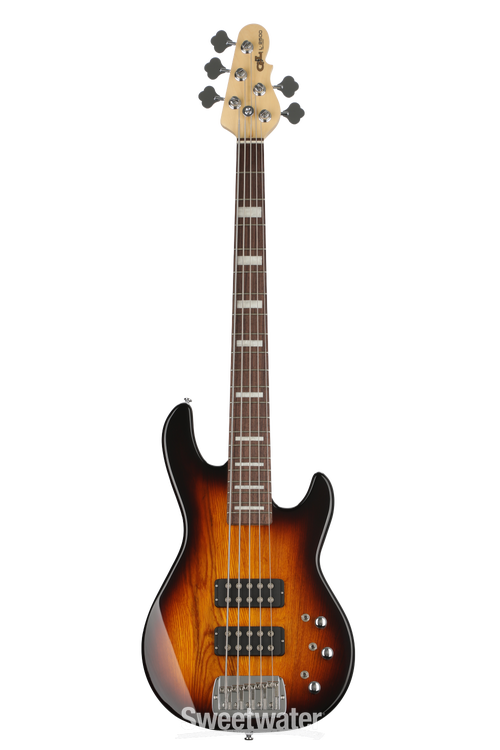 G&L Tribute L-2500 Bass Guitar - Tobacco Sunburst | Sweetwater