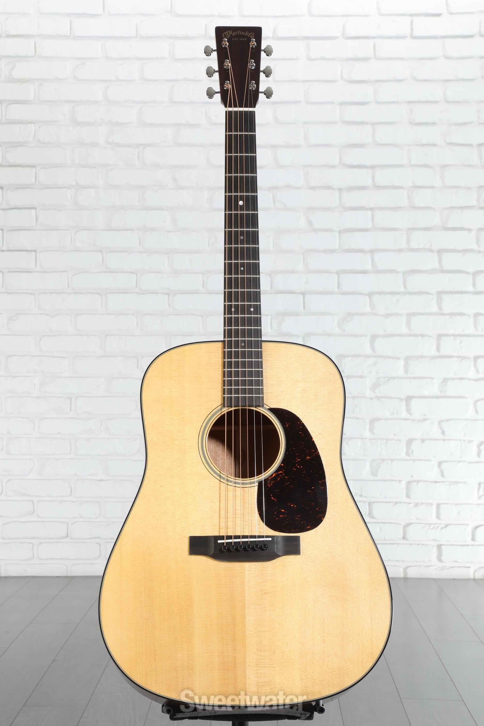 Martin D-18 Standard Series Acoustic Guitar - Natural with Aging