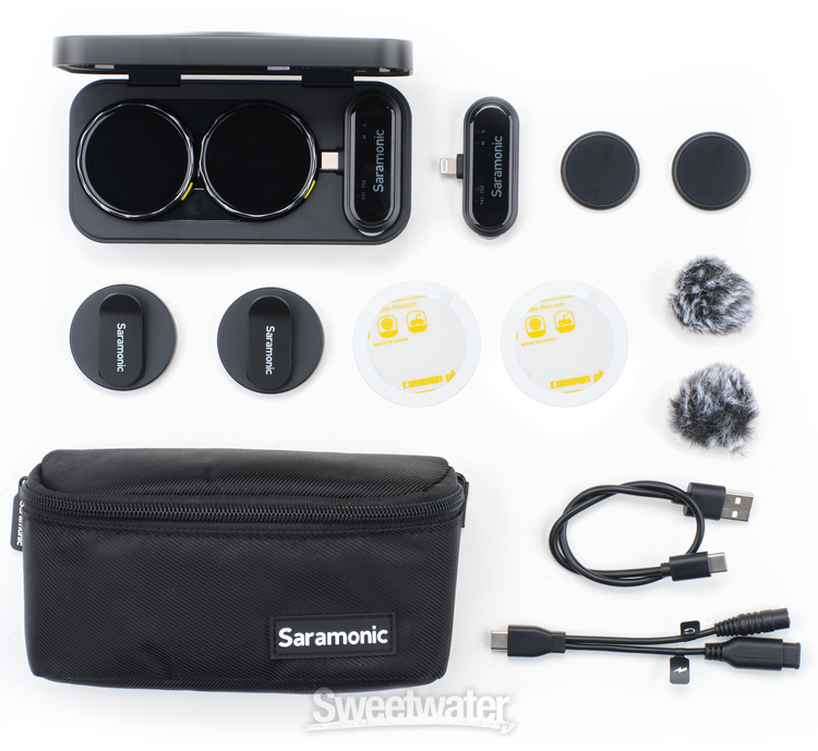 Saramonic Blink Me U2 2-person Wireless Microphone System | Sweetwater