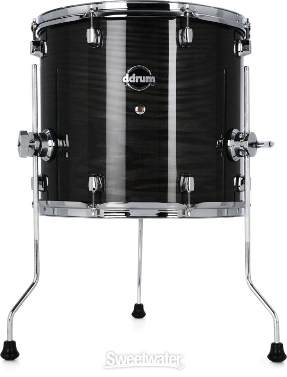 ddrum Dominion Birch 5-piece Shell Pack - Transparent Black