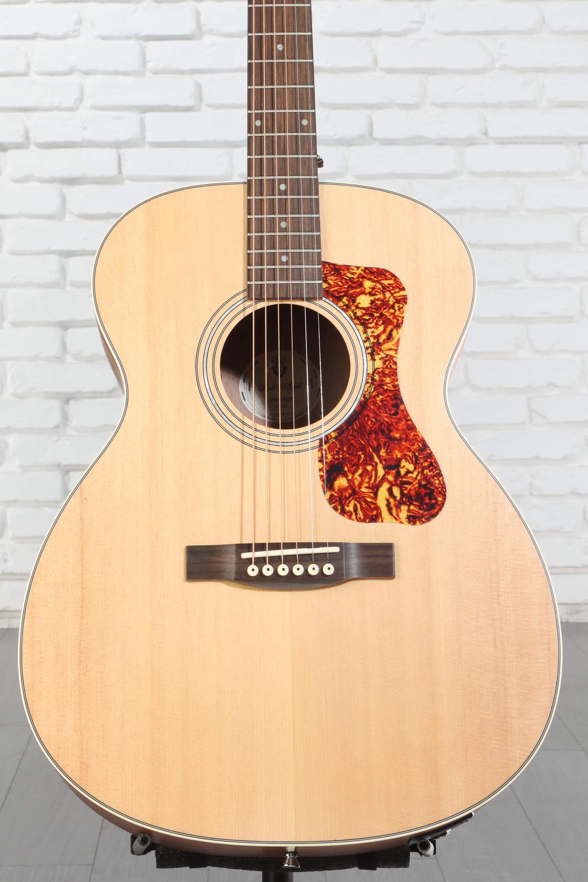 Guild OM-240E Acoustic-electric Guitar - Natural | Sweetwater