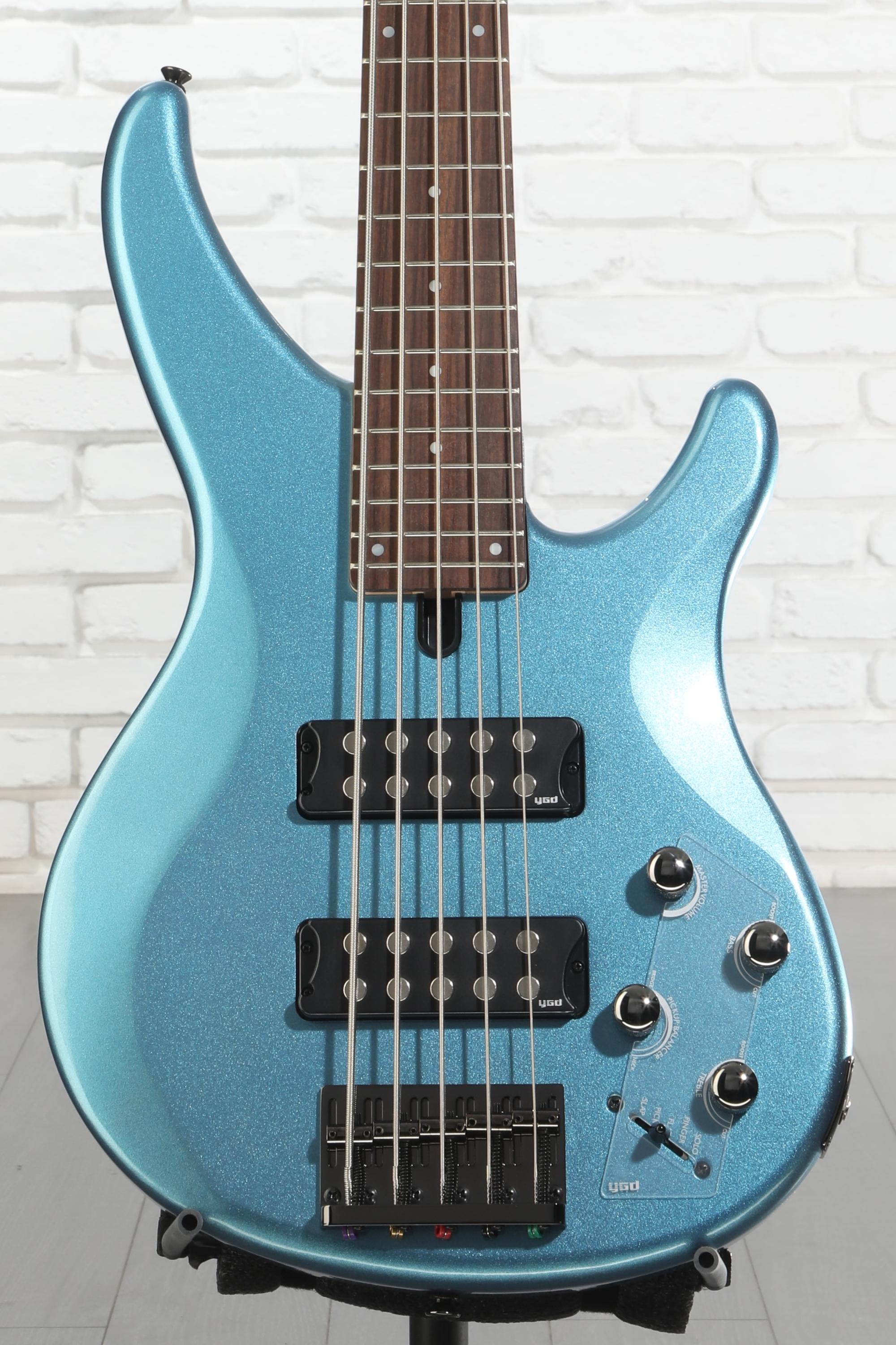 Yamaha TRBX305 5-string Bass Guitar - Factory Blue | Sweetwater