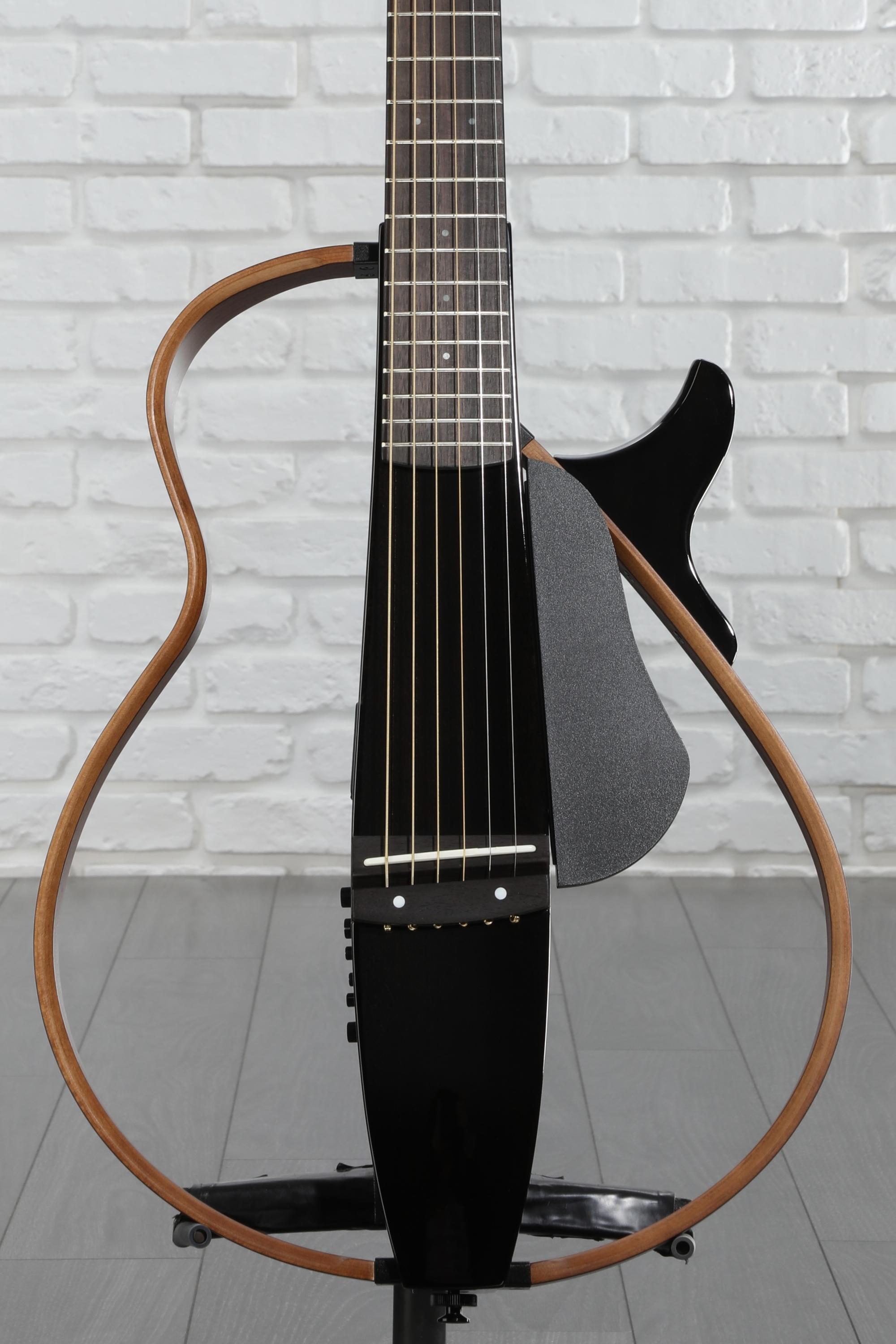 Yamaha SLG200S Silent Guitar - Translucent Black | Sweetwater