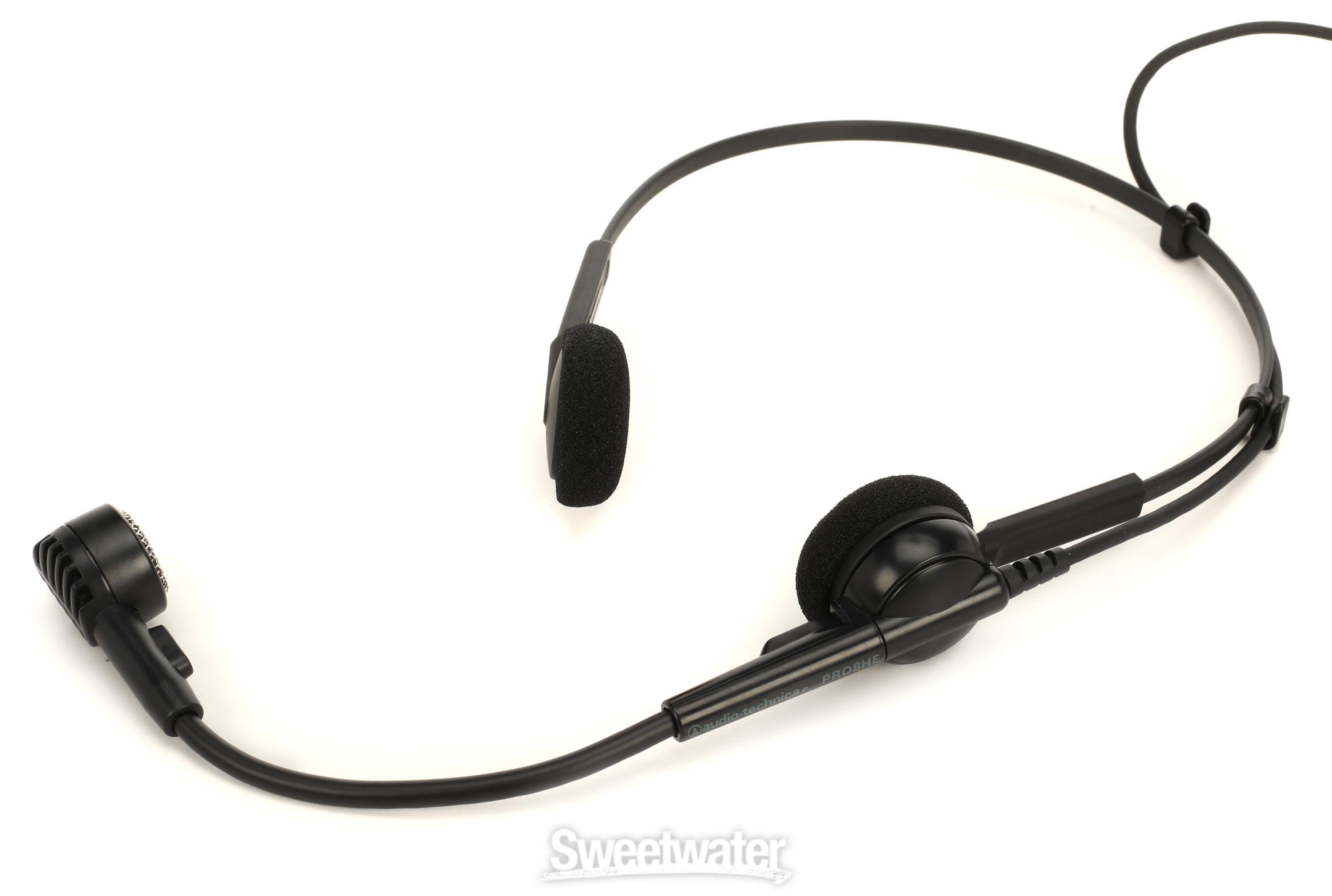 Audio-Technica PRO 8HEx Hypercardioid Dynamic Headset Microphone 