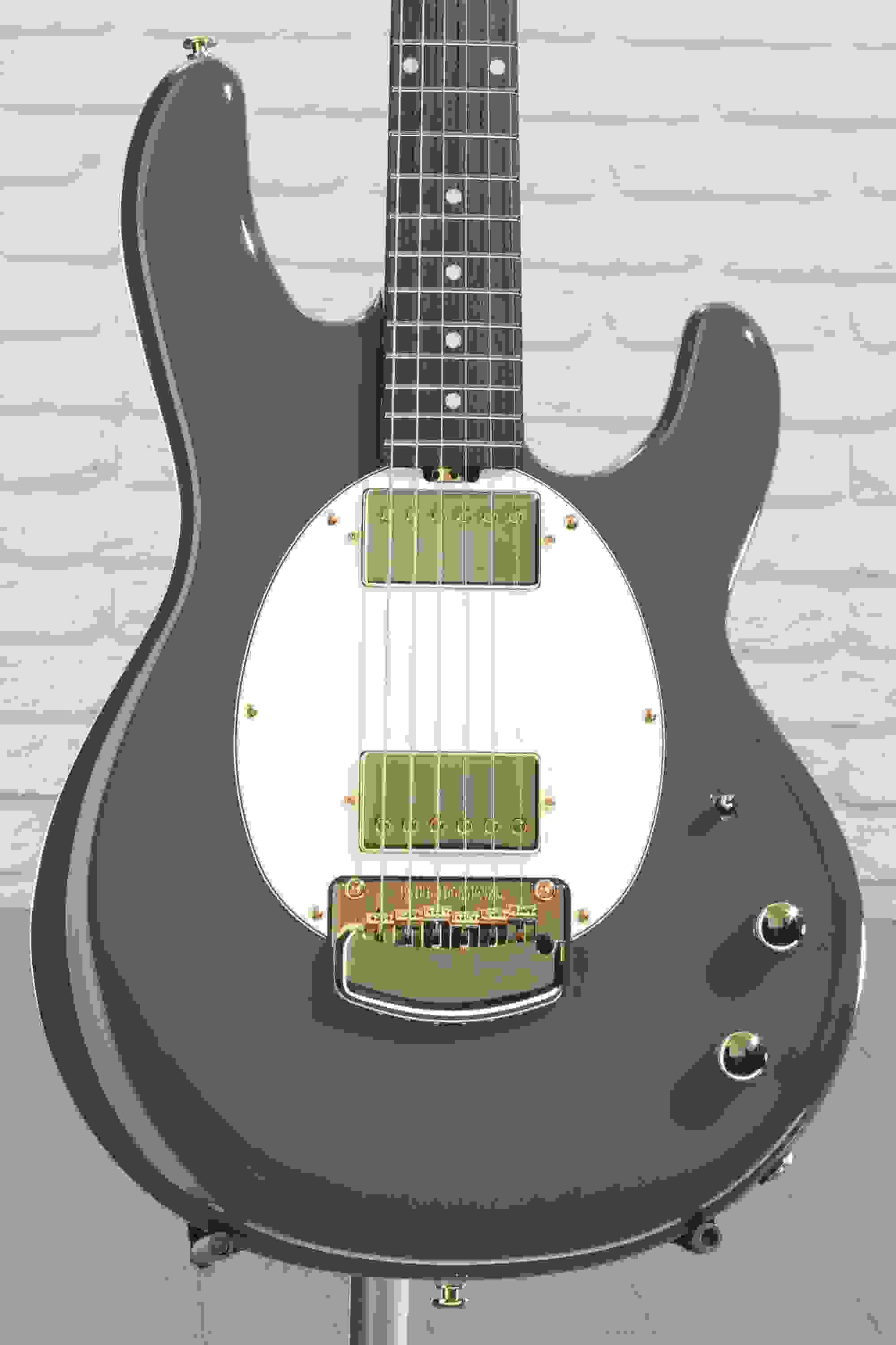 Ernie Ball Music Man StingRay II Cory Wong Signature Electric Guitar - Charcoal Blue with Rosewood Fingerboard