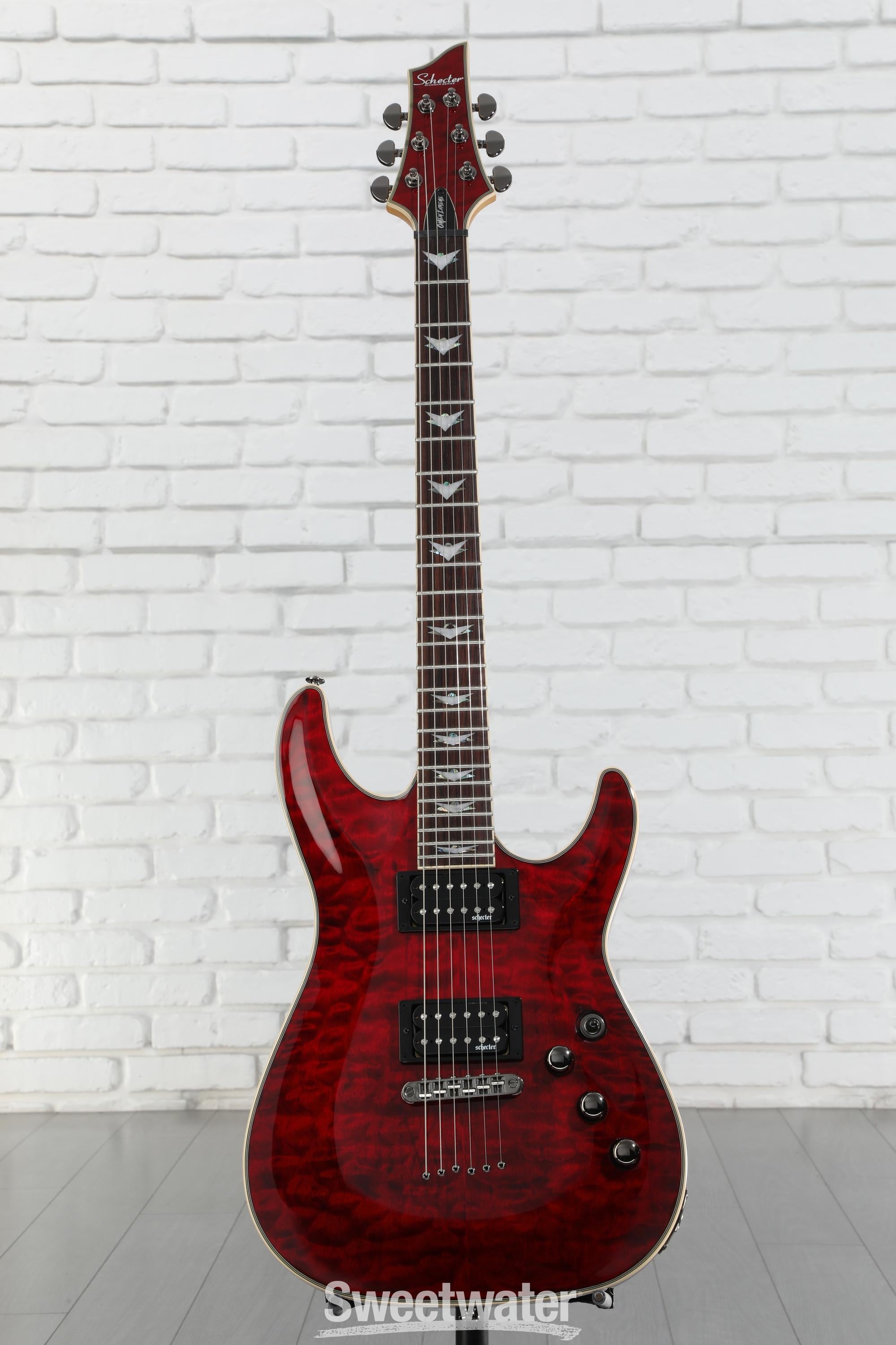 Schecter Omen Extreme-6 Electric Guitar - Black Cherry | Sweetwater