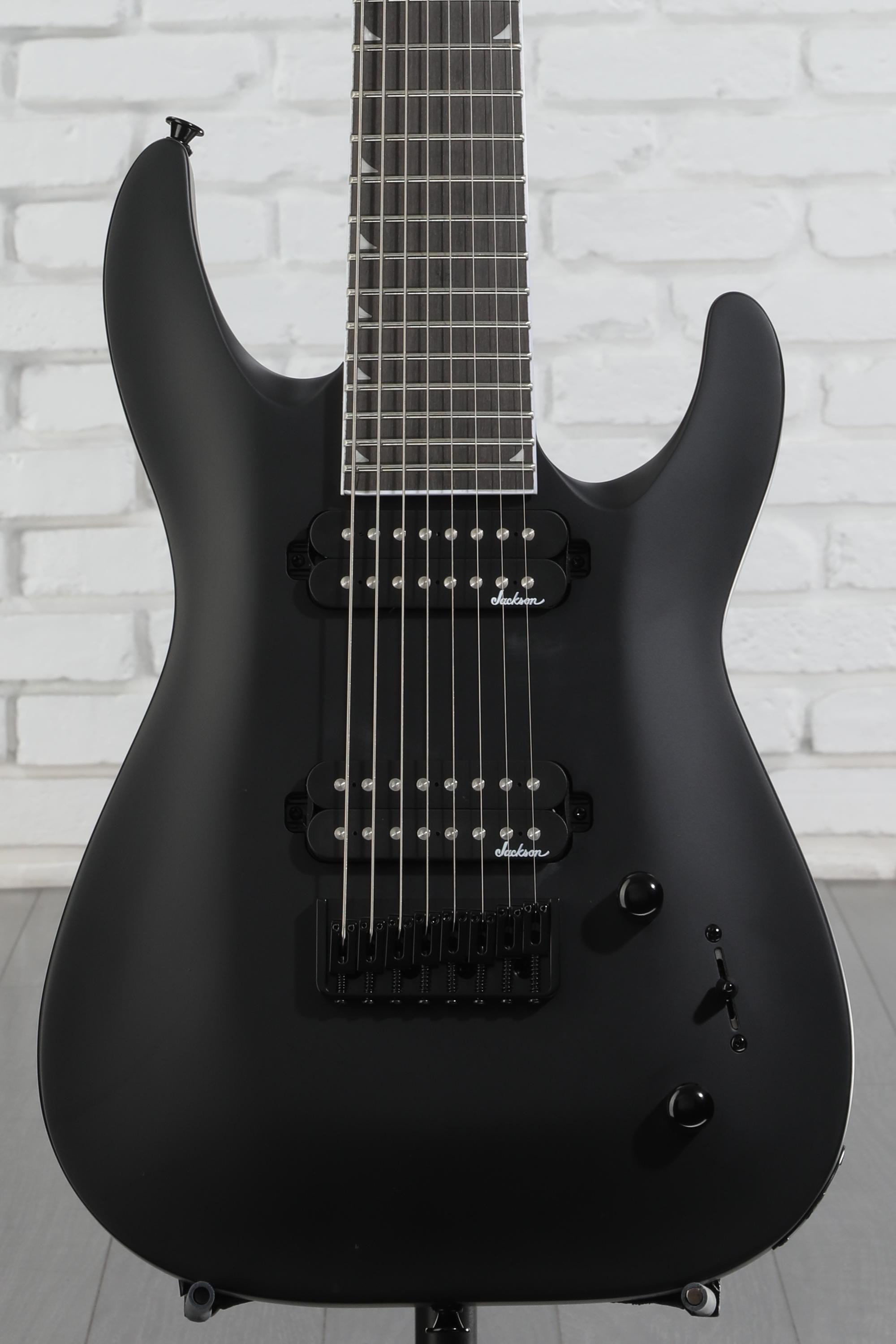 ギター Jackson Dinky Jackson X Series Dinky Arch Top DKAF8 MS 8-String| Black