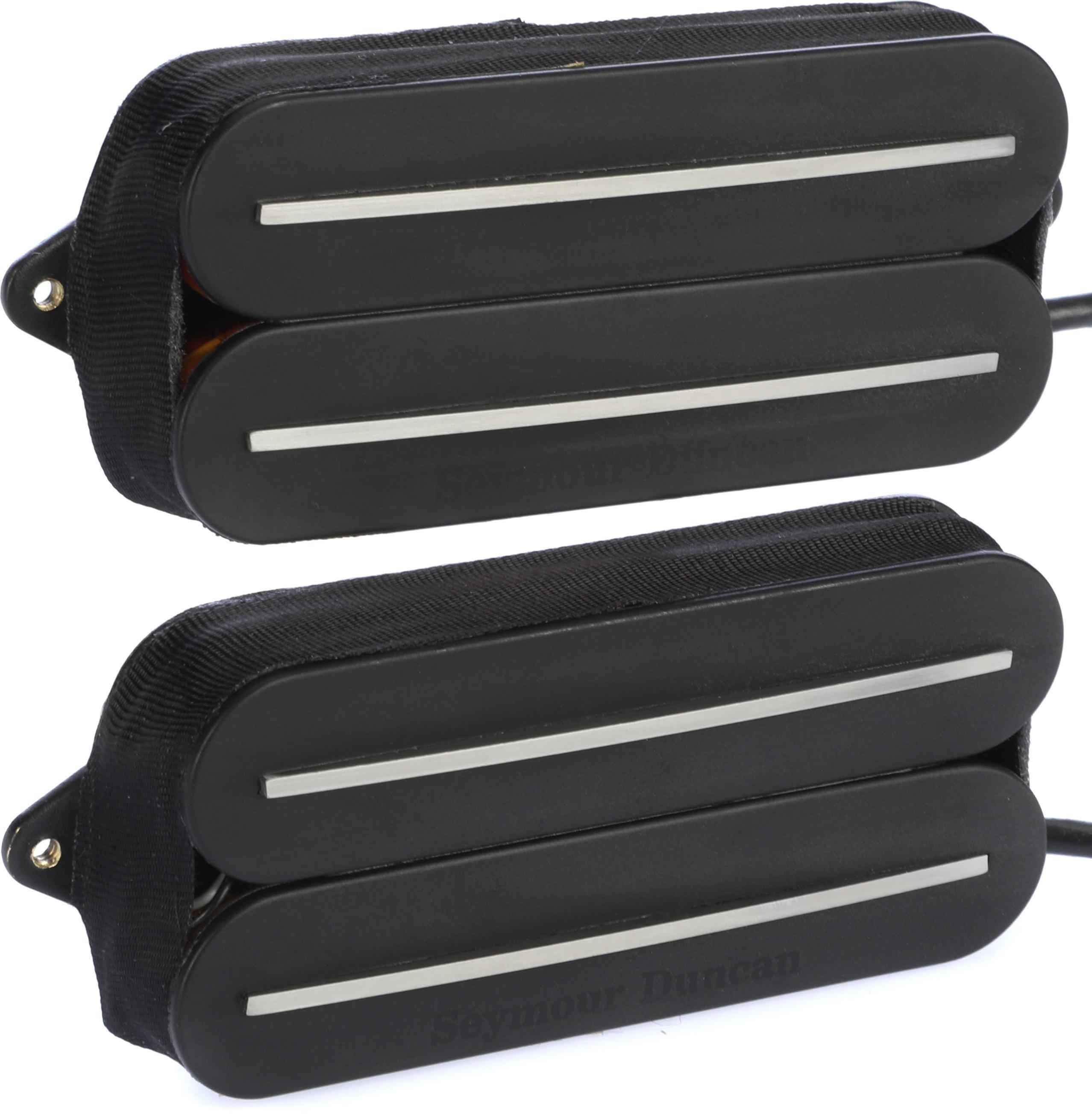 Seymour Duncan SH-4 JB Rails and SH-2n Jazz Rails Humbucker Pickup Set |  Sweetwater