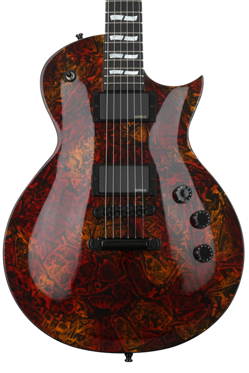 ESP USA Eclipse Limited-edition Electric Guitar - Hellfire