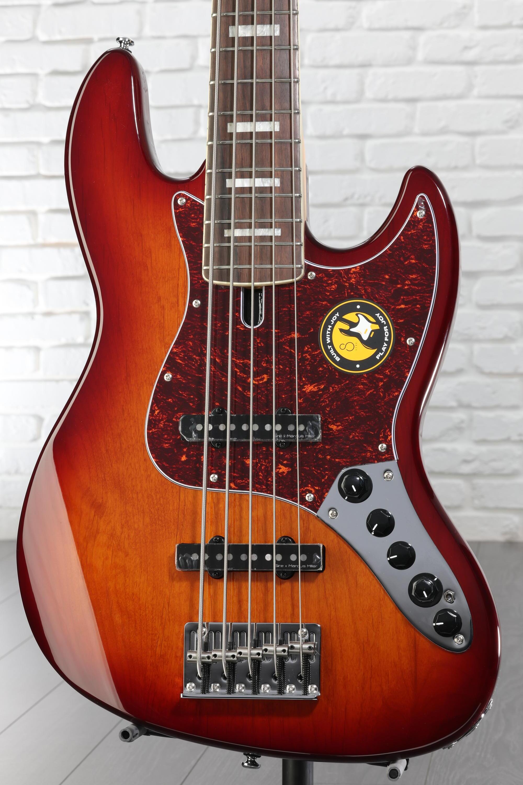 Sire Marcus Miller V7 Alder 5-string Bass Guitar - Tobacco