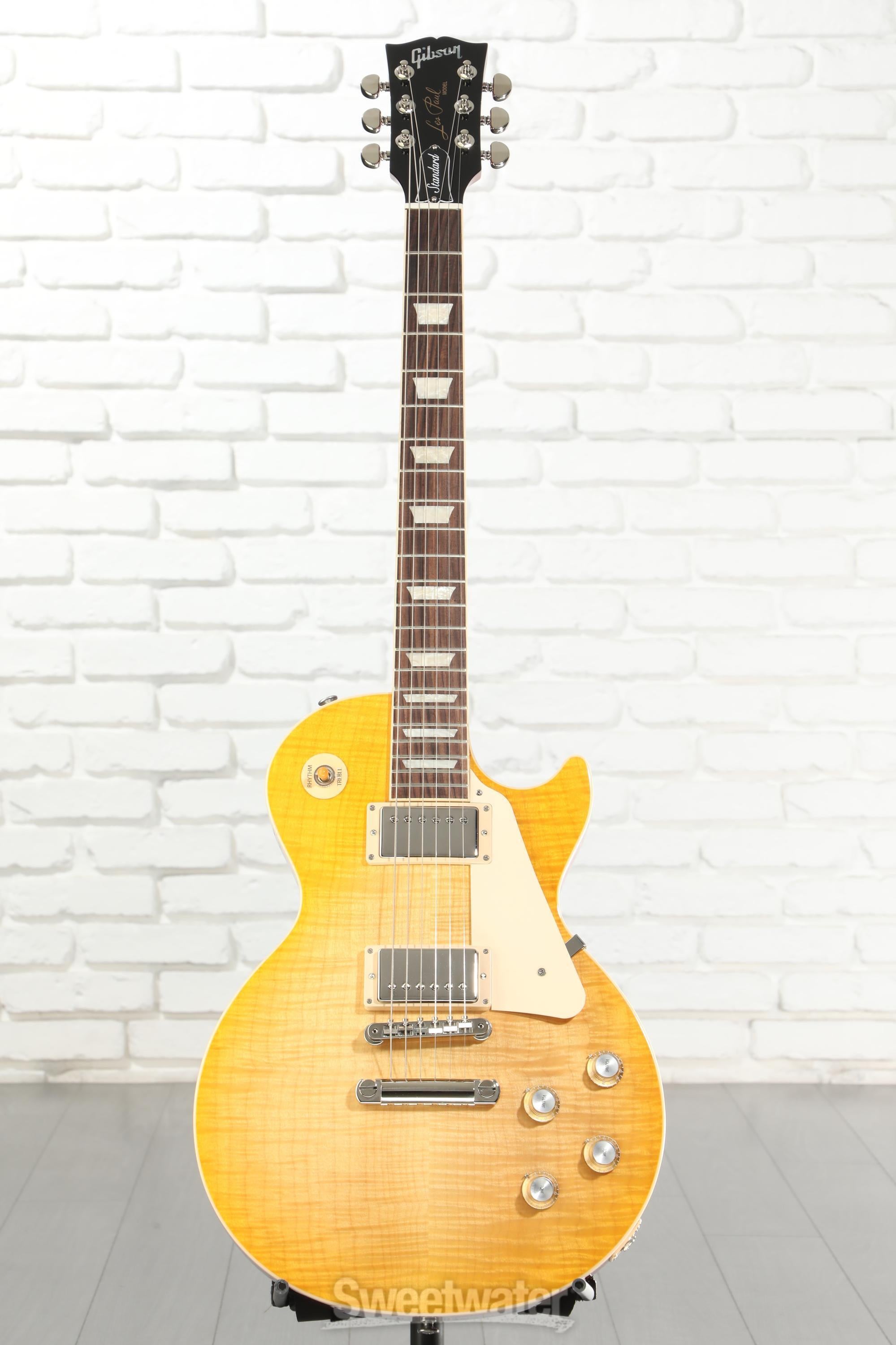 Gibson Les Paul Standard '60s AAA Top Electric Guitar - Lemonburst