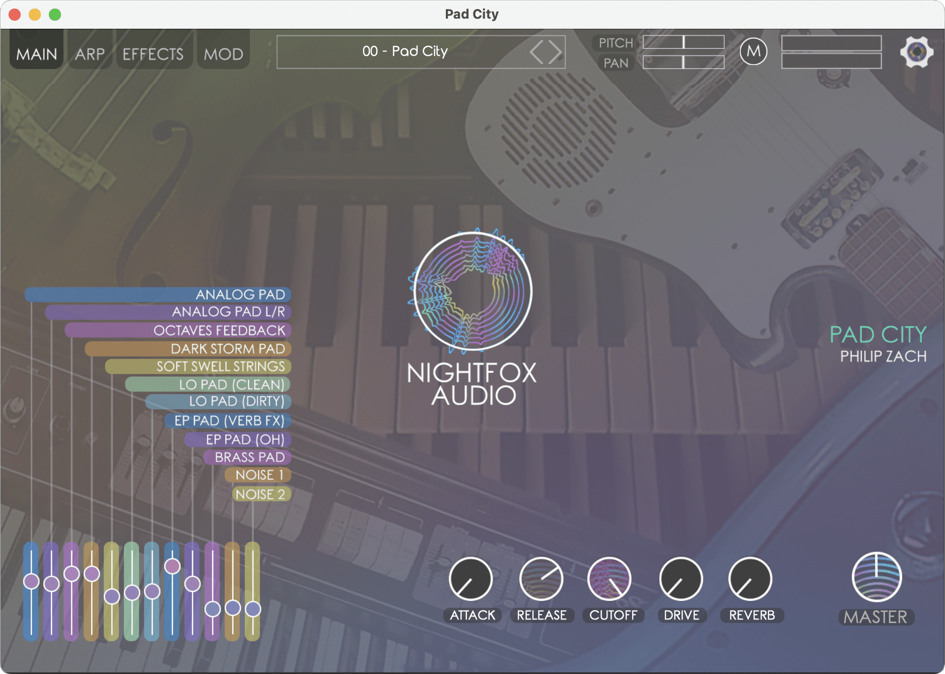 Photo of Nightfox Audio Pad City