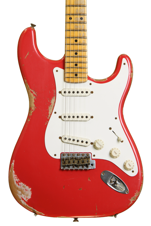 ★CustomOrder HeavyRelic FiestaRed Strato Fender Custom Shop 1956 Heavy Relic Stratocaster - Fiesta