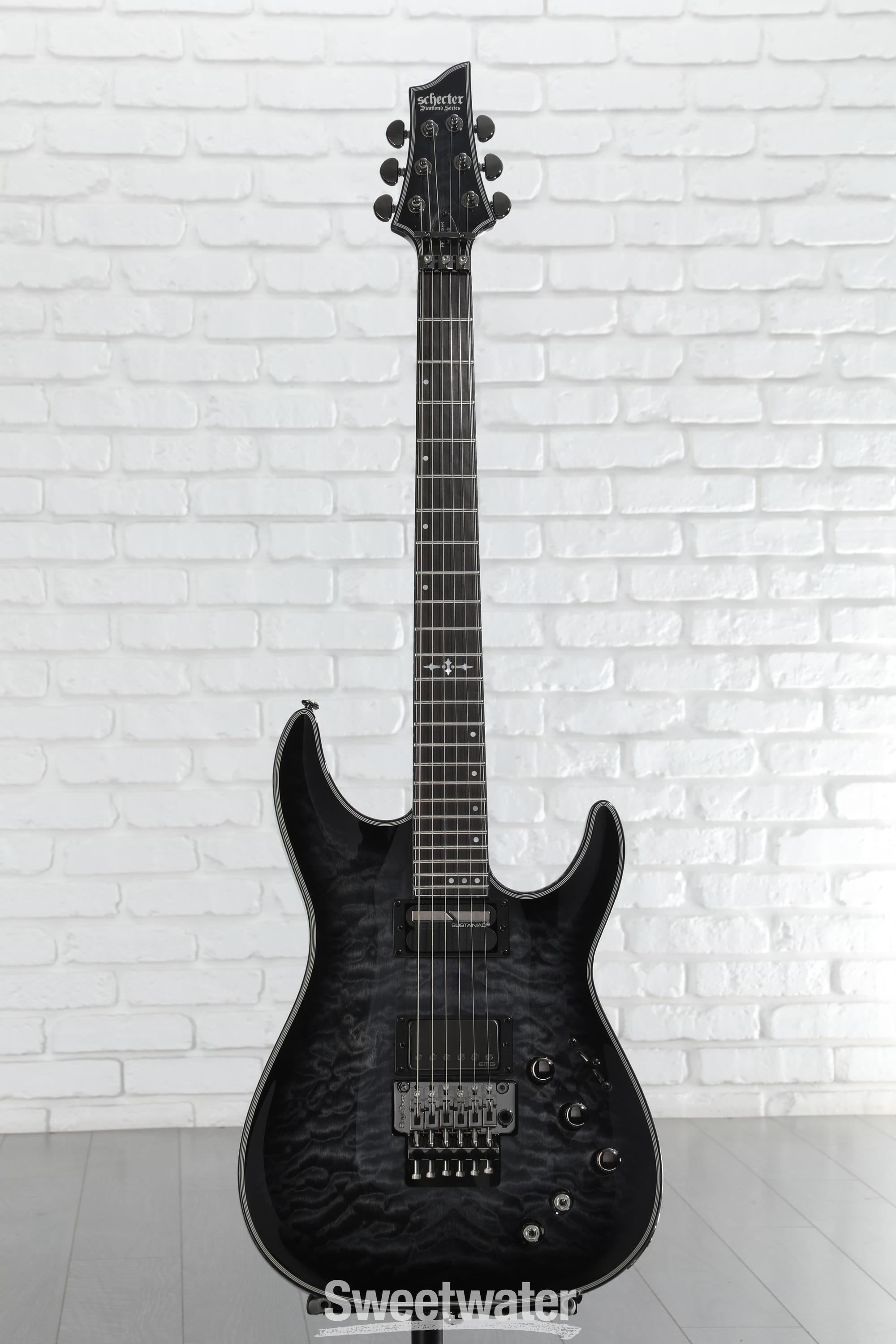 ギター SHECTER HELLRAISER HYBRID C-1 FR TBB Schecter Hellraiser Hybrid C-1 FR S TBB in Trans Black Burst