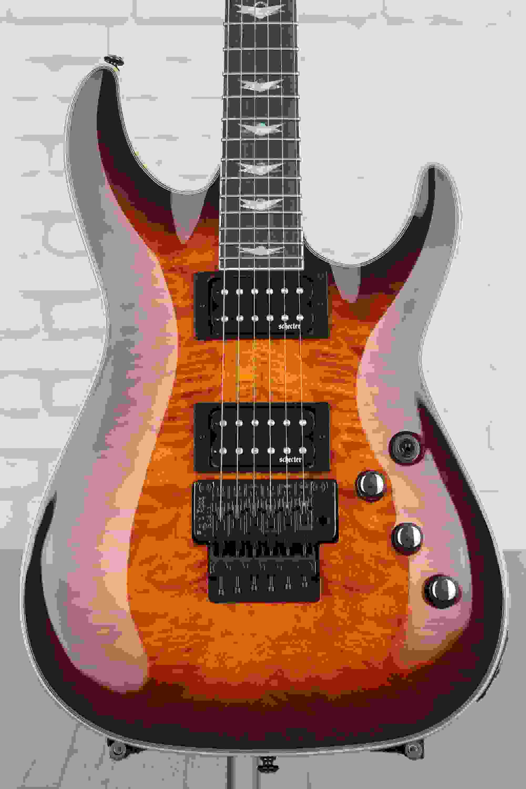 Schecter Omen Extreme-6 FR Electric Guitar - Vintage Sunburst