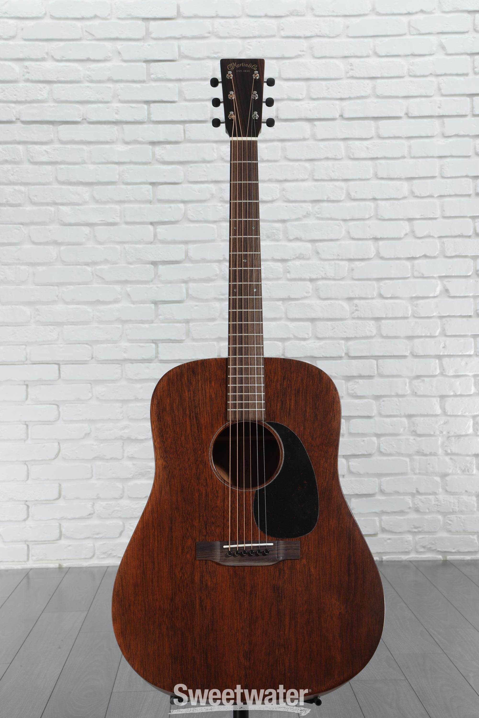 Martin D-15 Mahogany マホガニー ピックアップ付き Martin D-15M Dreadnought All Mahogany Acoustic Guitar