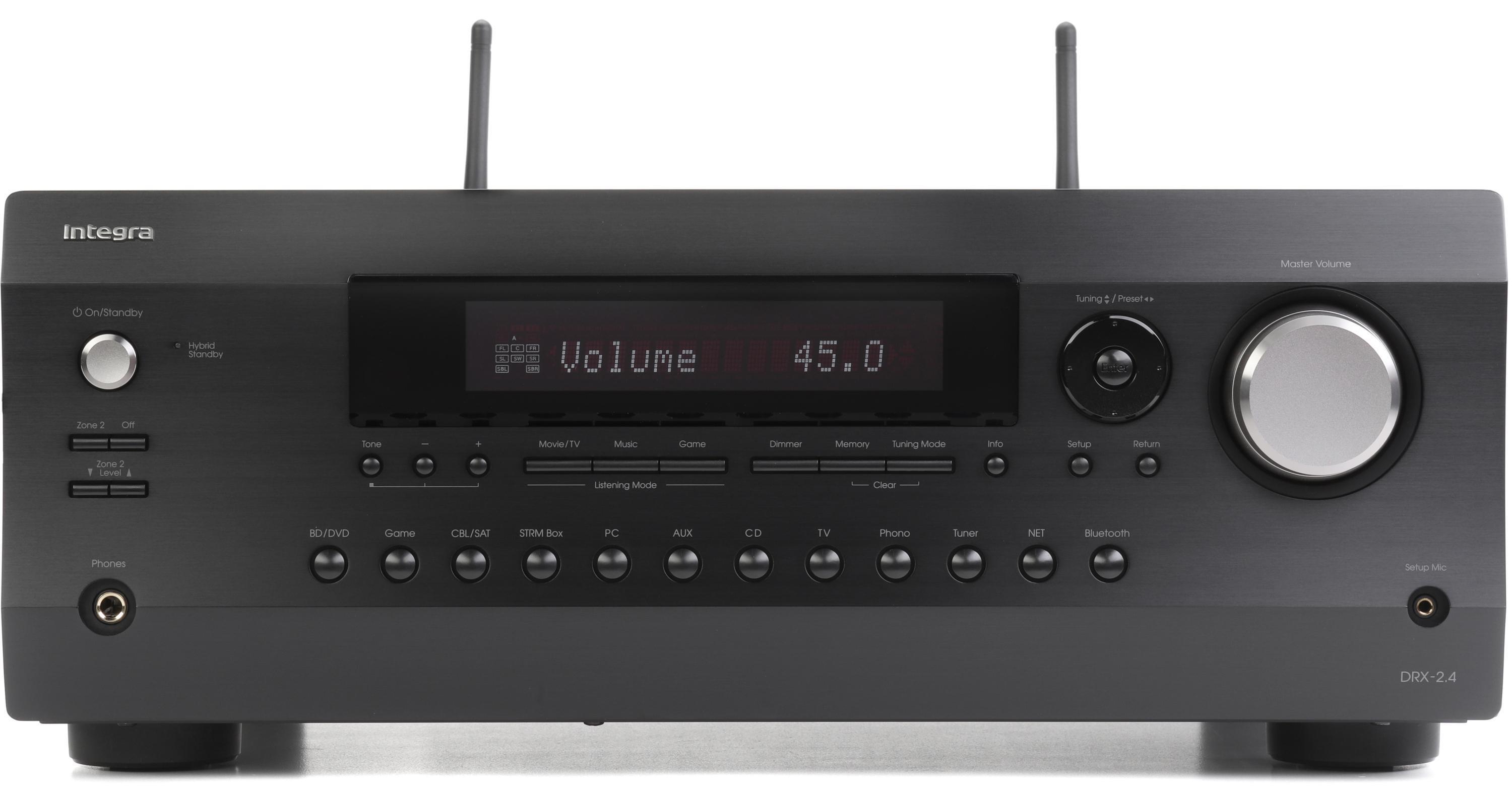 Integra DRX 2.4 7.2channel Network AV Receiver Sweetwater