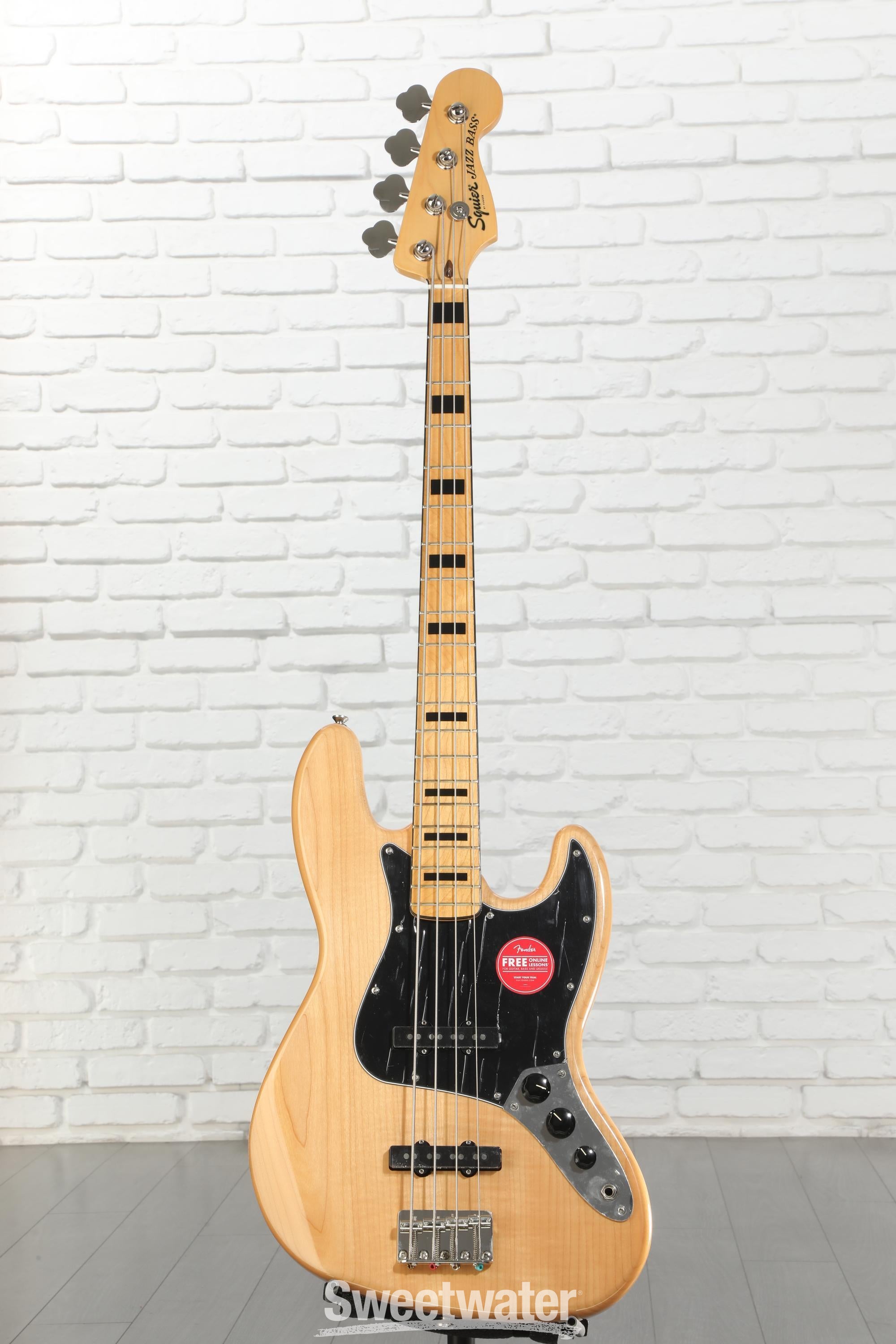 【最終価格】Squier Classic Vibe ’70s Jazz Bass Amazon.com: Squier Classic Vibe 70s Jazz Bass, Natural, Maple