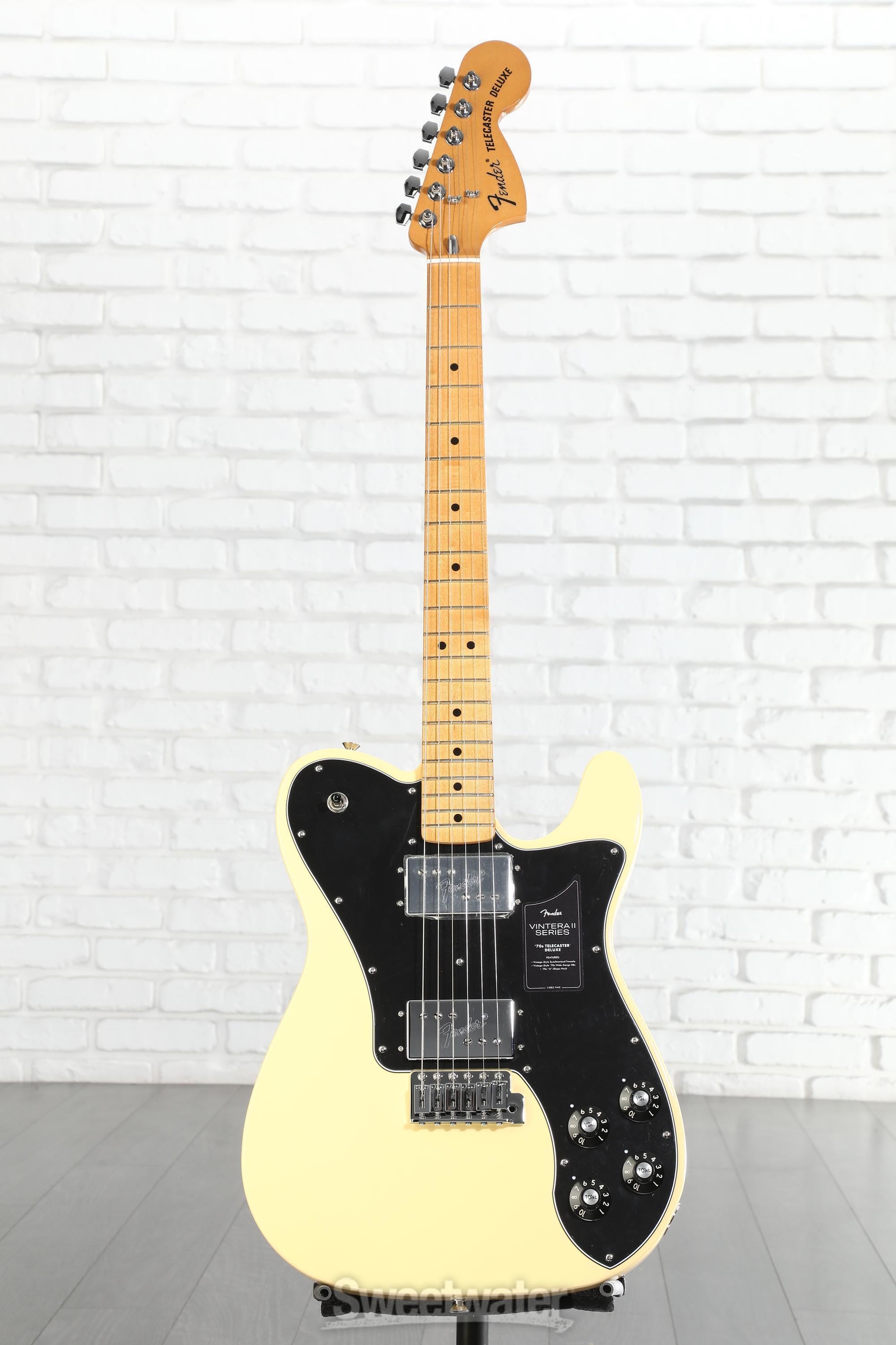Fender Vintera II '70s Telecaster Deluxe Electric Guitar - Vintage