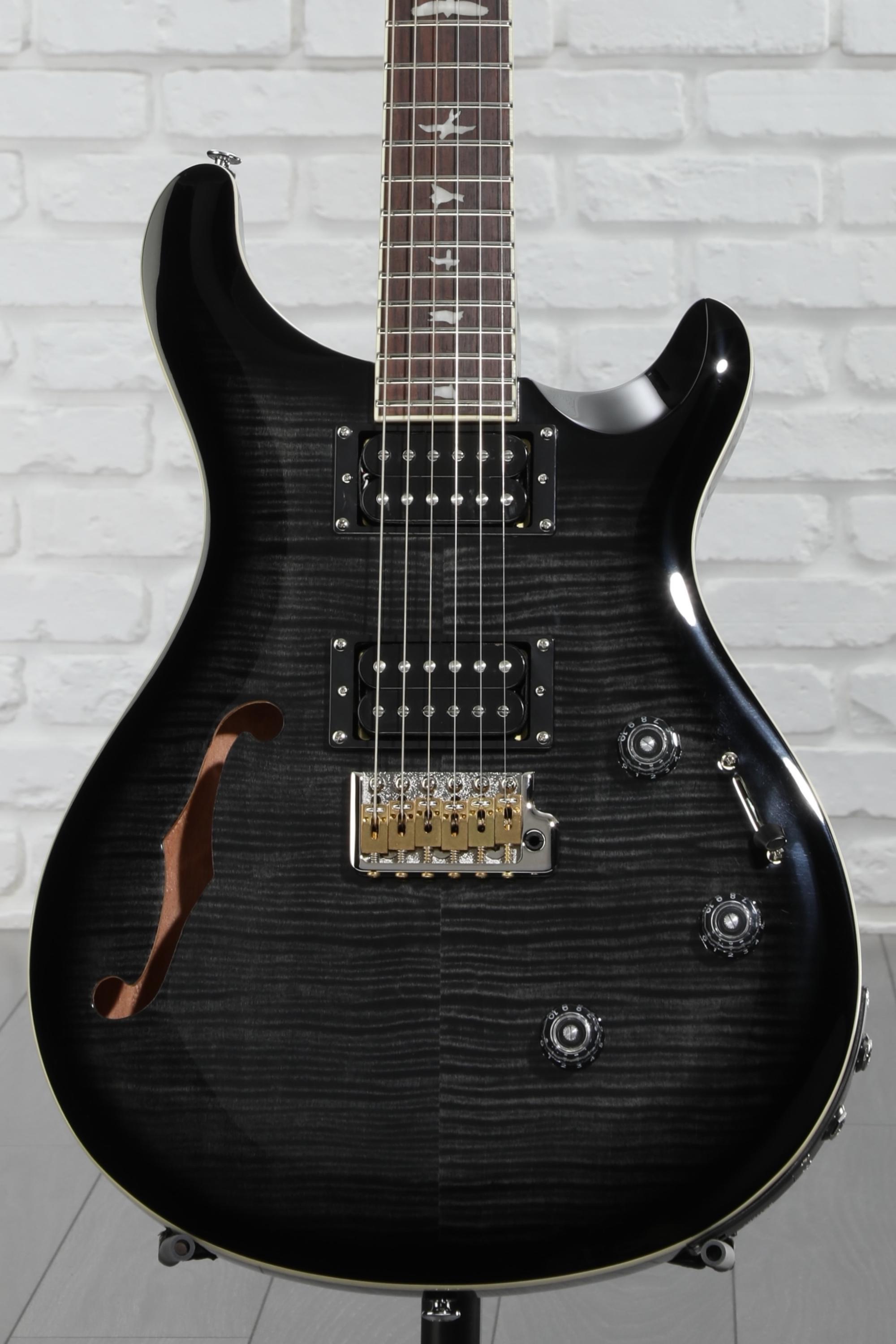 PRS SE Custom 24 Black（2012年製） PRS(Paul Reed Smith)◇SE Custom 24/BLK/2012/フラットトップ/バード