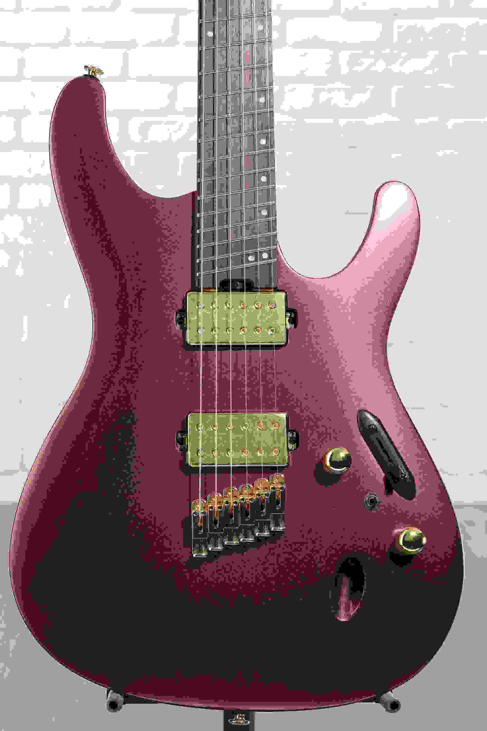 Ibanez Axe Design Lab SML721 Electric Guitar - Rose Gold Chameleon