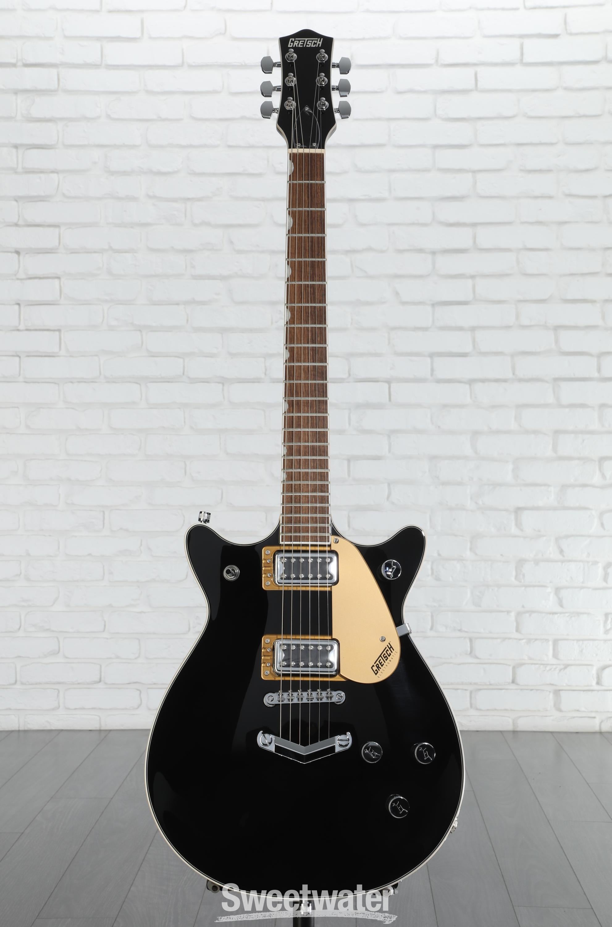 Gretsch G5222 Electromatic Double Jet BT Electric Guitar - Black
