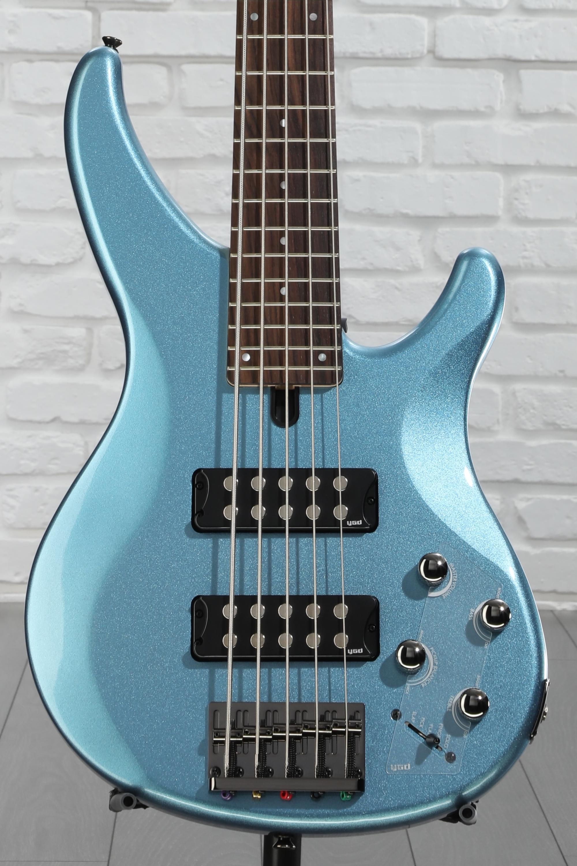 Yamaha TRBX305 5-string Bass Guitar - Factory Blue | Sweetwater