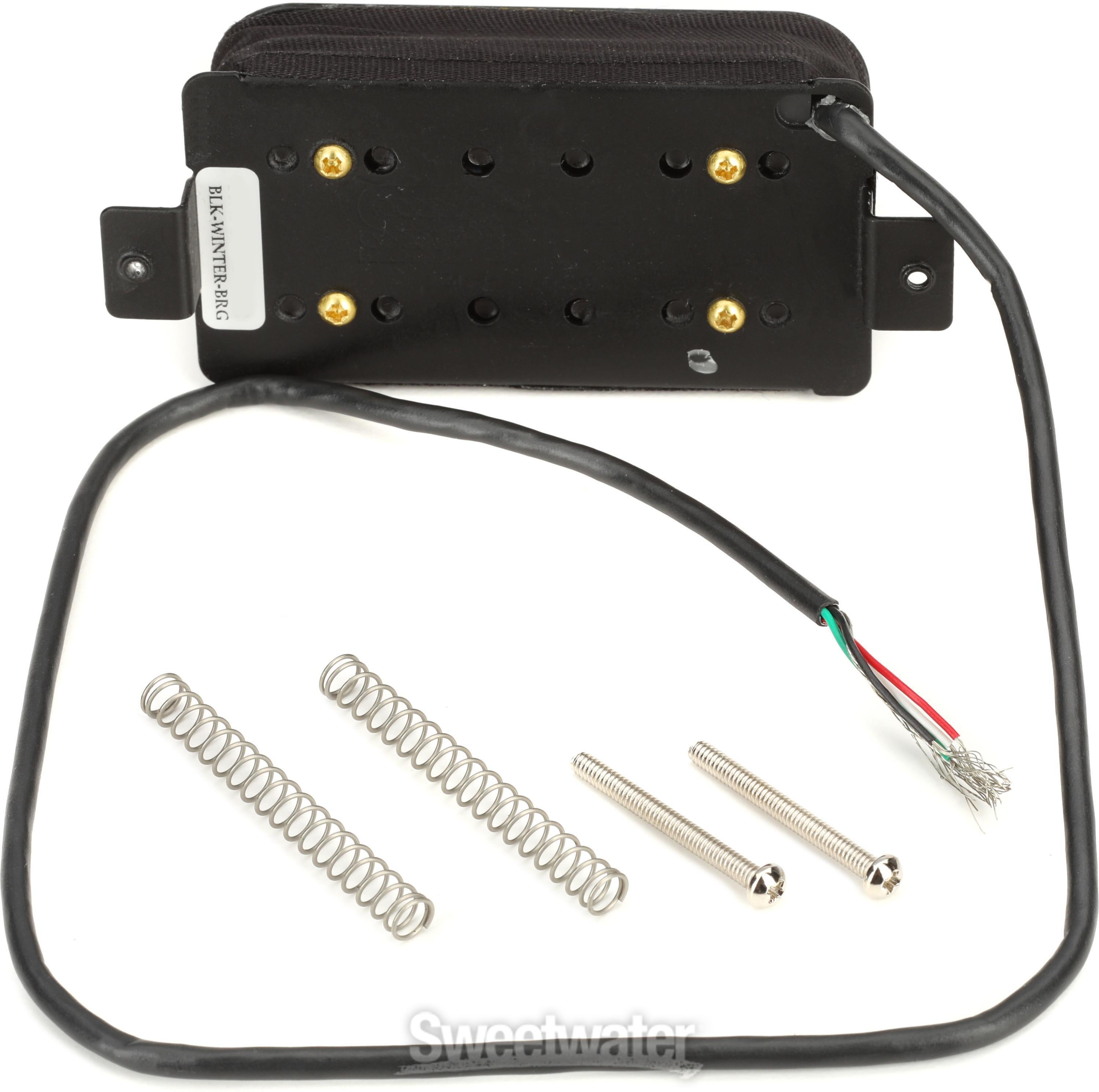 Seymour Duncan Black Winter Bridge Humbucker Pickup - Blackened