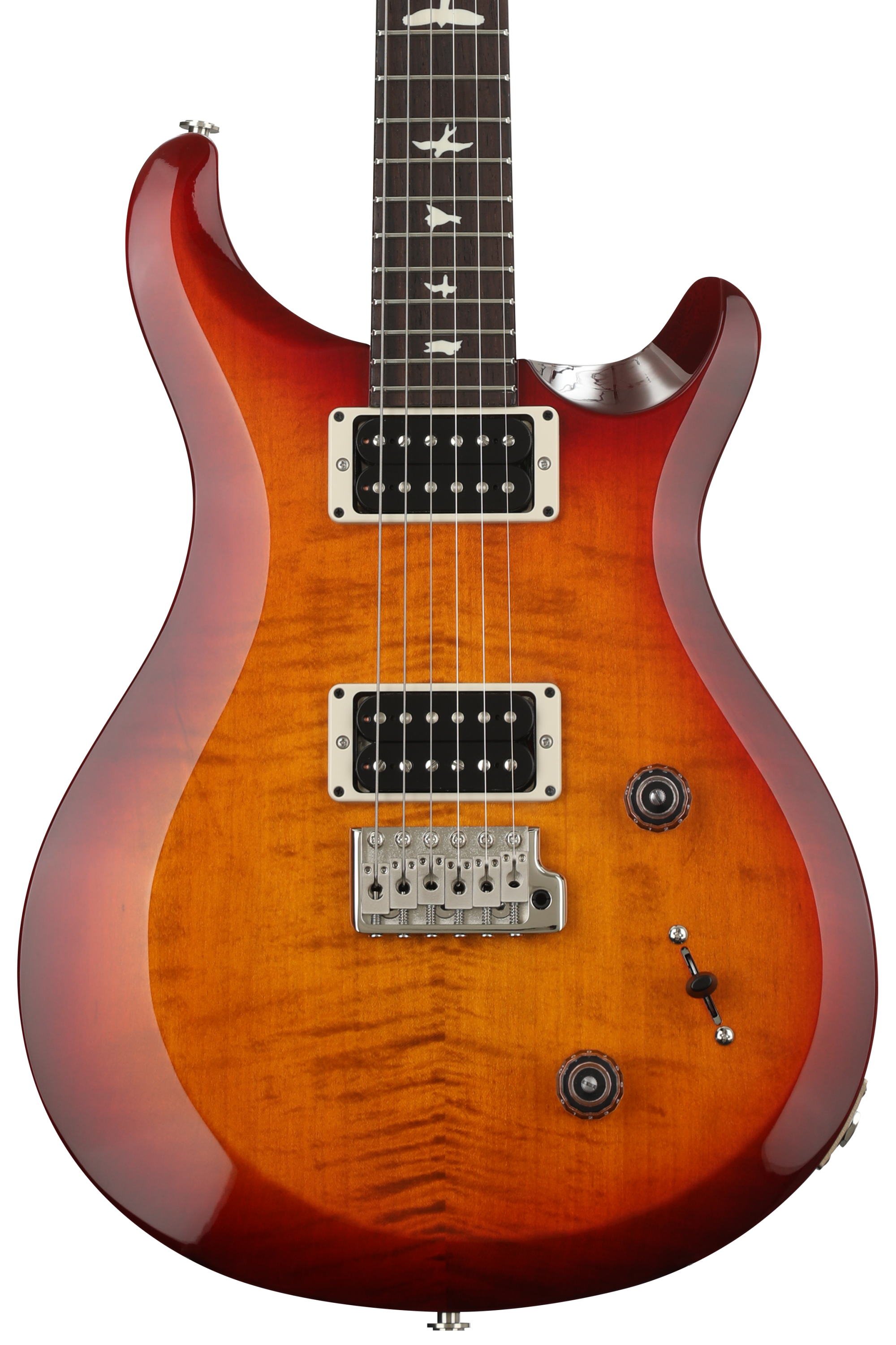 Prs s2 custom 24 on sale dark cherry sunburst